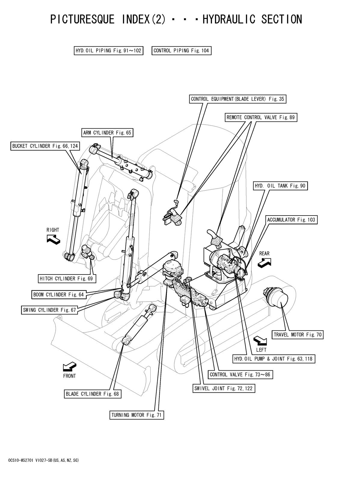 YANMAR ViO27-5B Excavator Parts Catalog Manual - STEEL WIRE BOUND - TOUGH COVERS