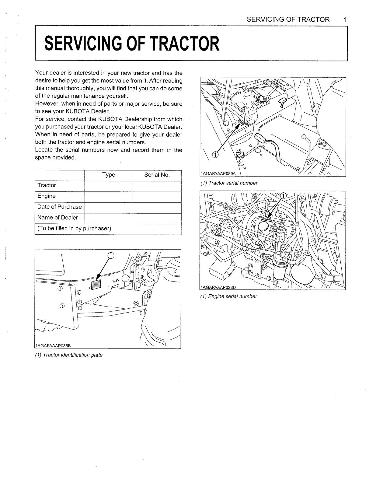 KUBOTA L2800 L3400 Service & Operators Manual BUNDLE - WIRE BOUND - TOUGH COVERS