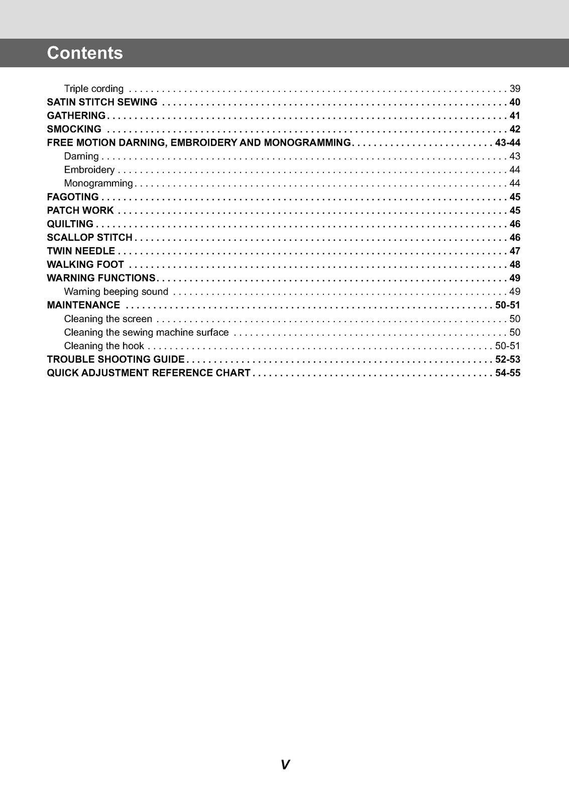 EVER SEWN Sparrow 20 Instruction Manual - STEEL WIRE BOUND - PROTECTIVE COVERS