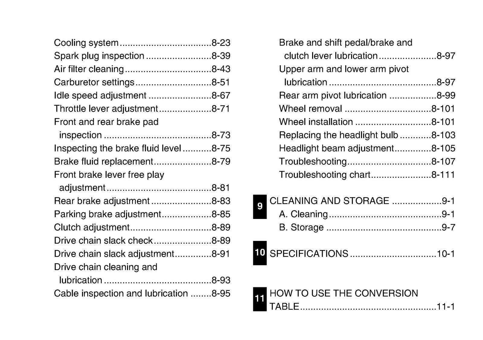 YAMAHA YFZ350 Banshee ATV Owners Manual 2001 - STEEL WIRE BOUND - TOUGH COVERS