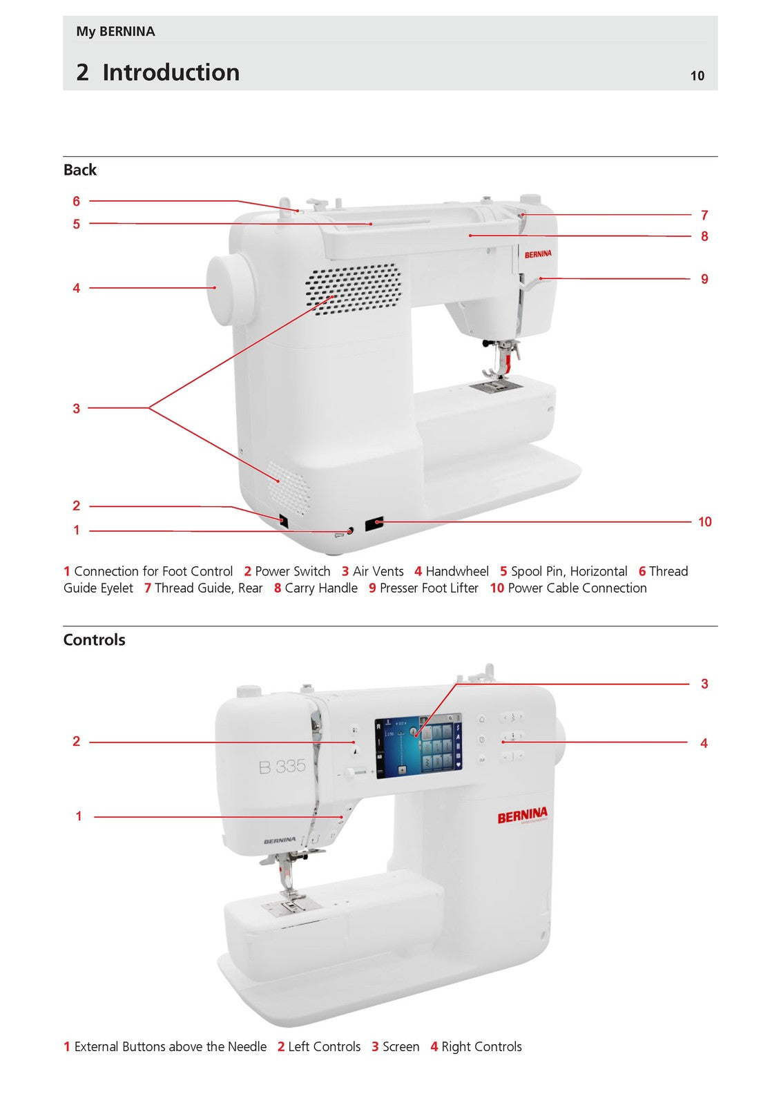 BERNINA 335 Sewing Machine User Manual 2025 - STEEL WIRE BOUND - TOUGH COVERS