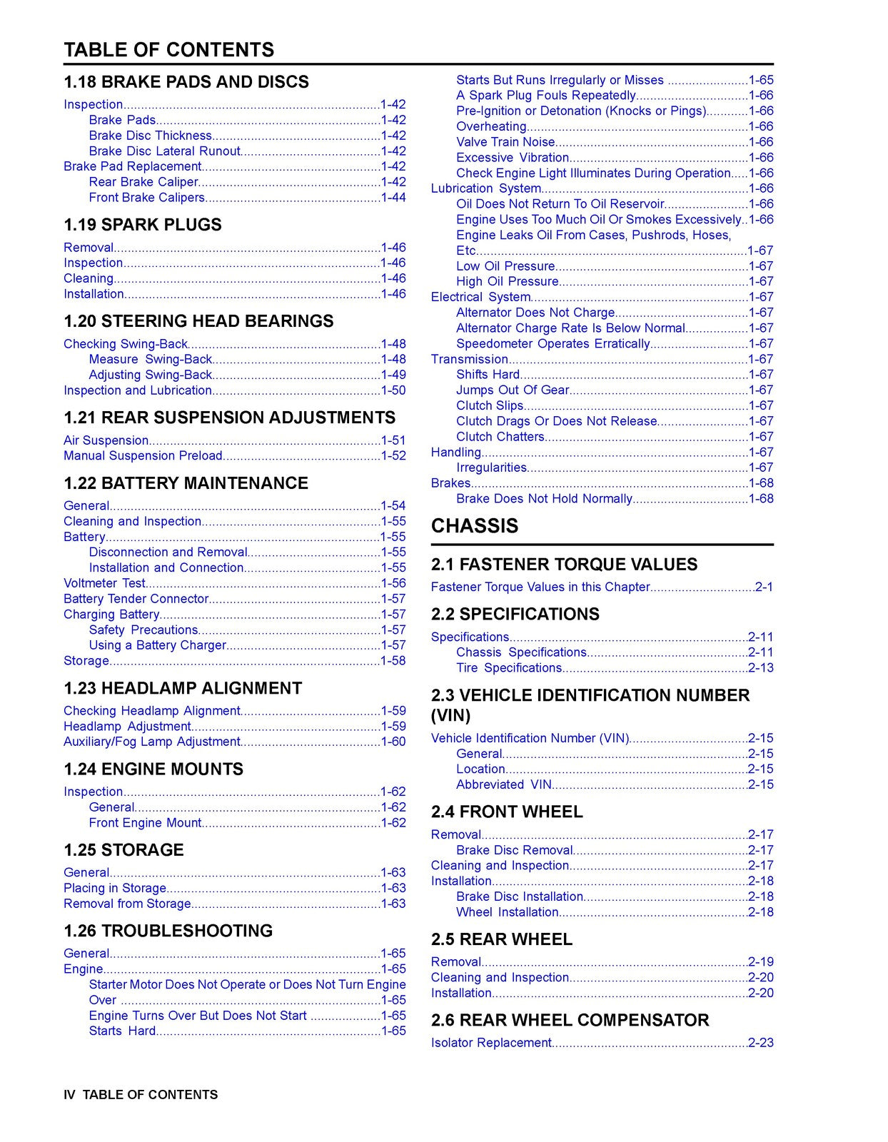 HARLEY DAVIDSON Touring Models Service Manual 2015 - BOUND - COVERS - FOLDOUTS