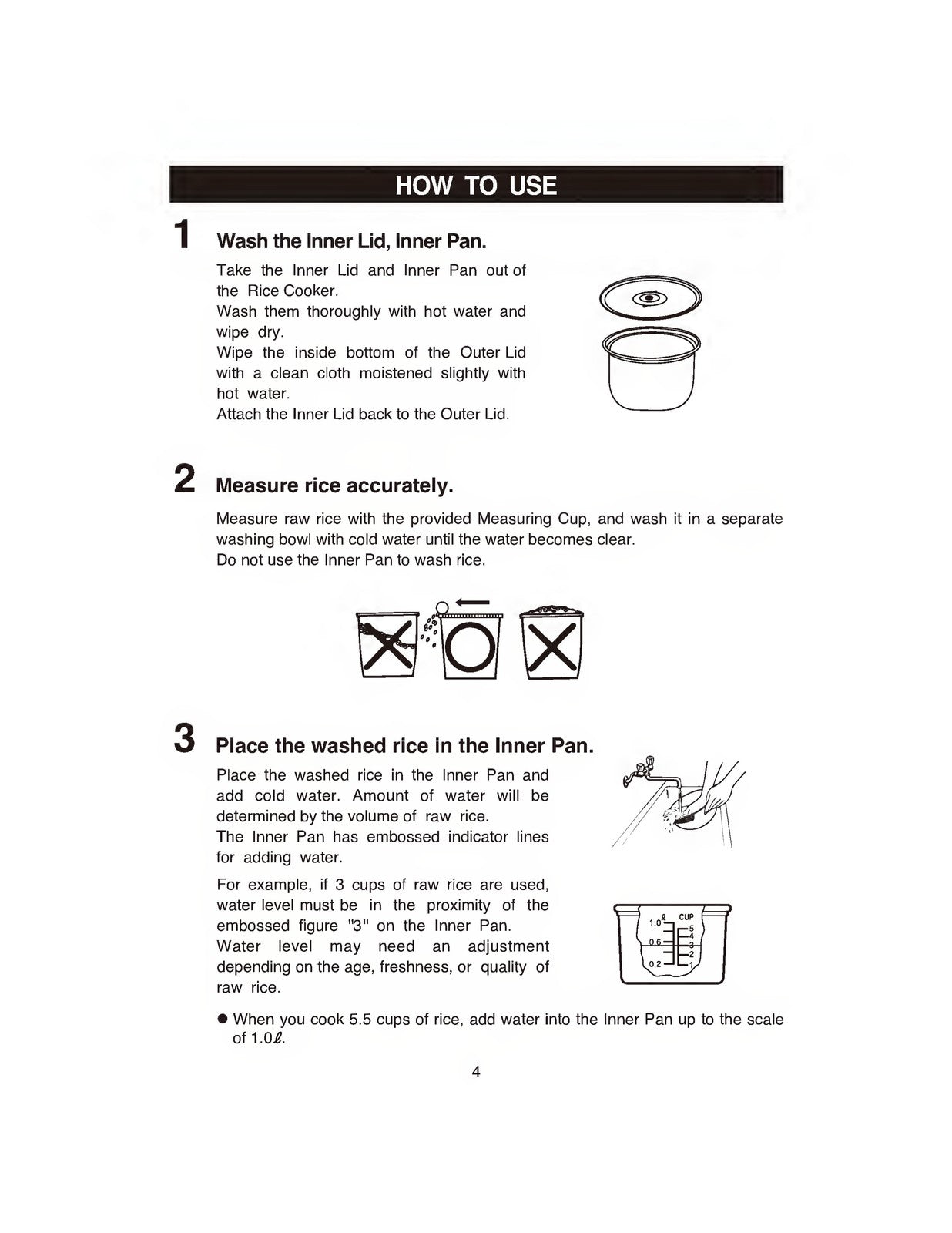 ZOJIRUSHI NS-RNC10 18A Electric Rice Cooker Operating Instructions Manual