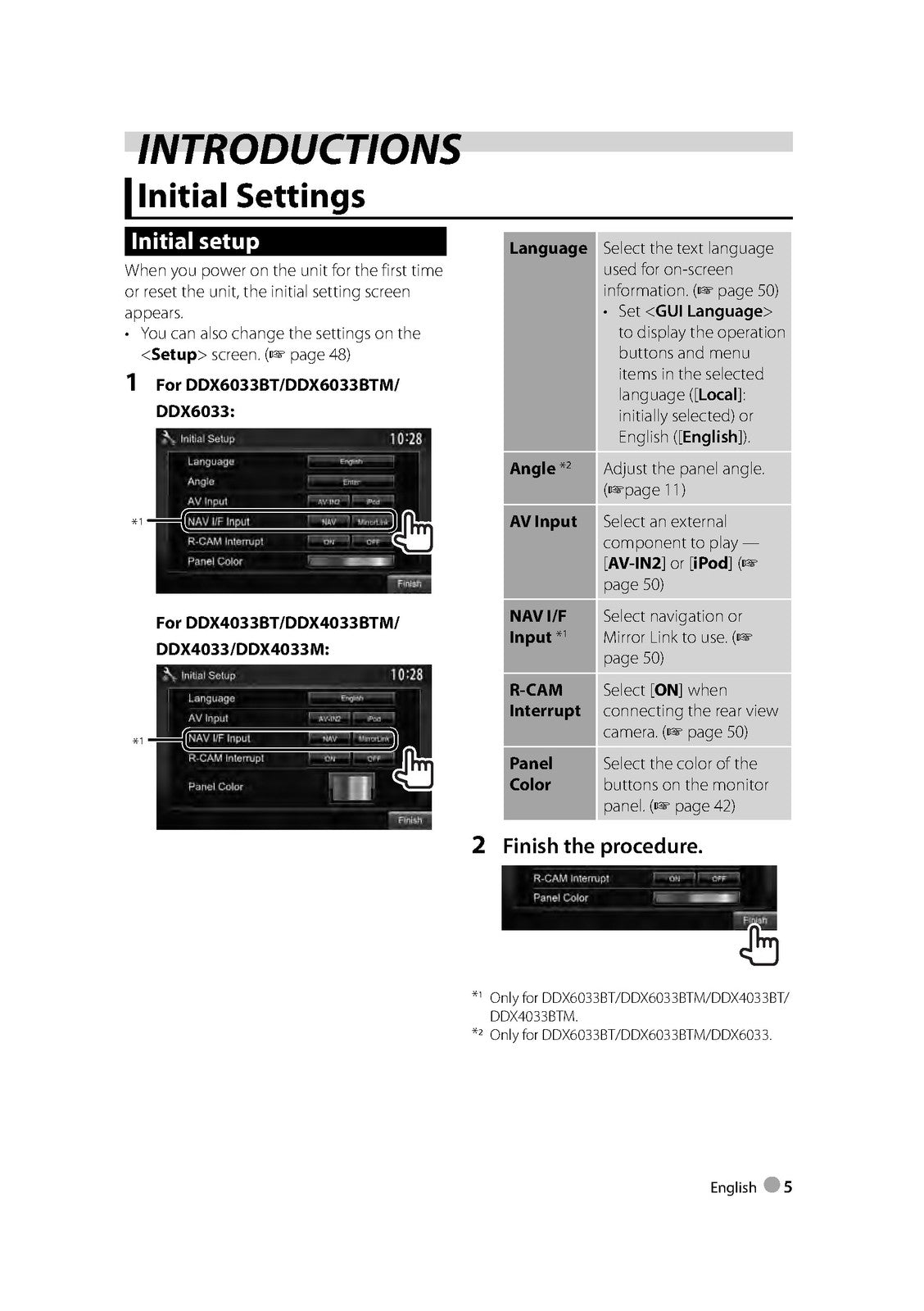 KENWOOD DDX6033BT 6033BTM 6033 4033BT  More Instruction Manual 2012 - BOUND