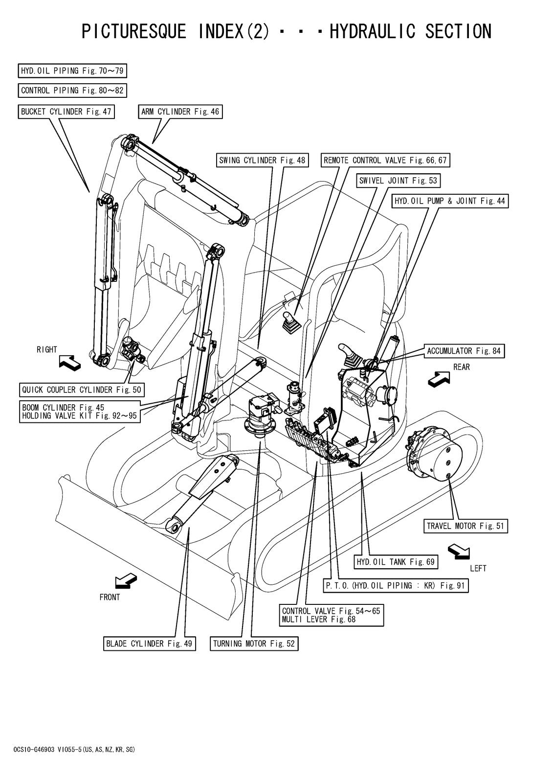 YANMAR ViO55-5 Excavator Parts Catalog Manual 2016 - WIRE BOUND - TOUGH COVERS