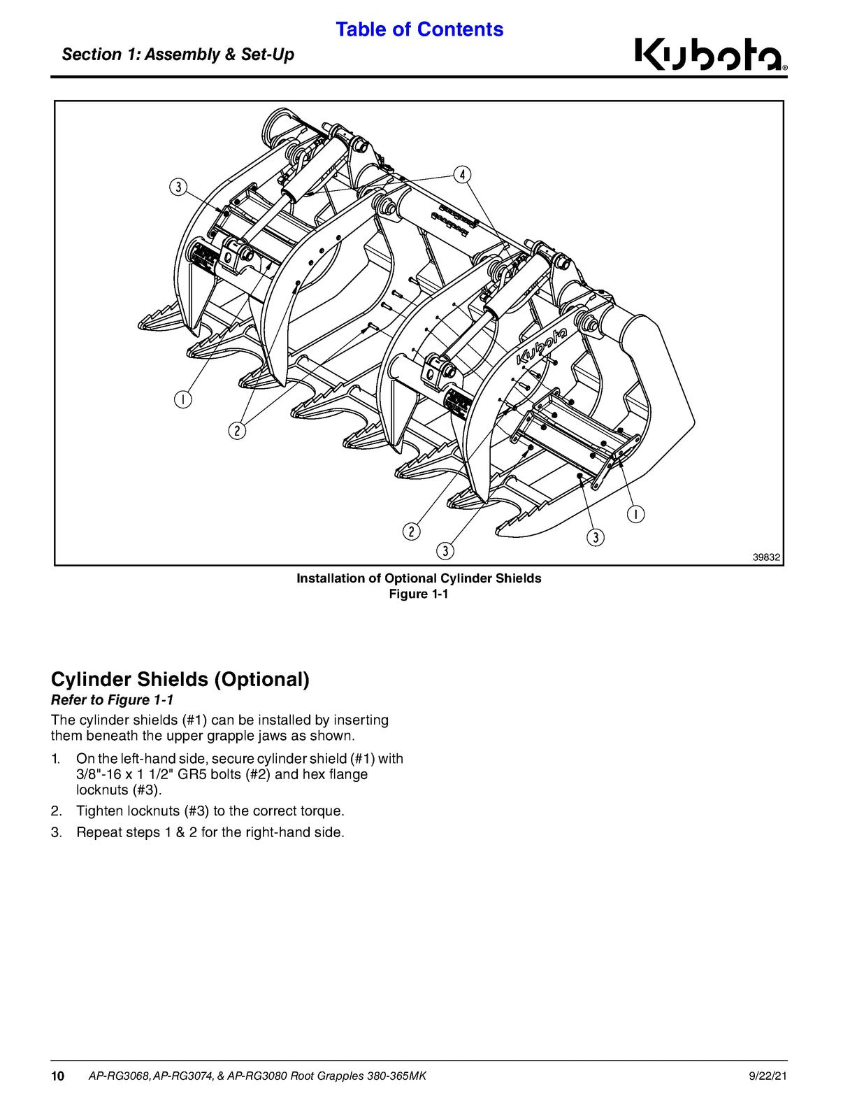 LAND PRIDE RG30 Series Root Grapples Operators Manual - WIRE BOUND - COVERS