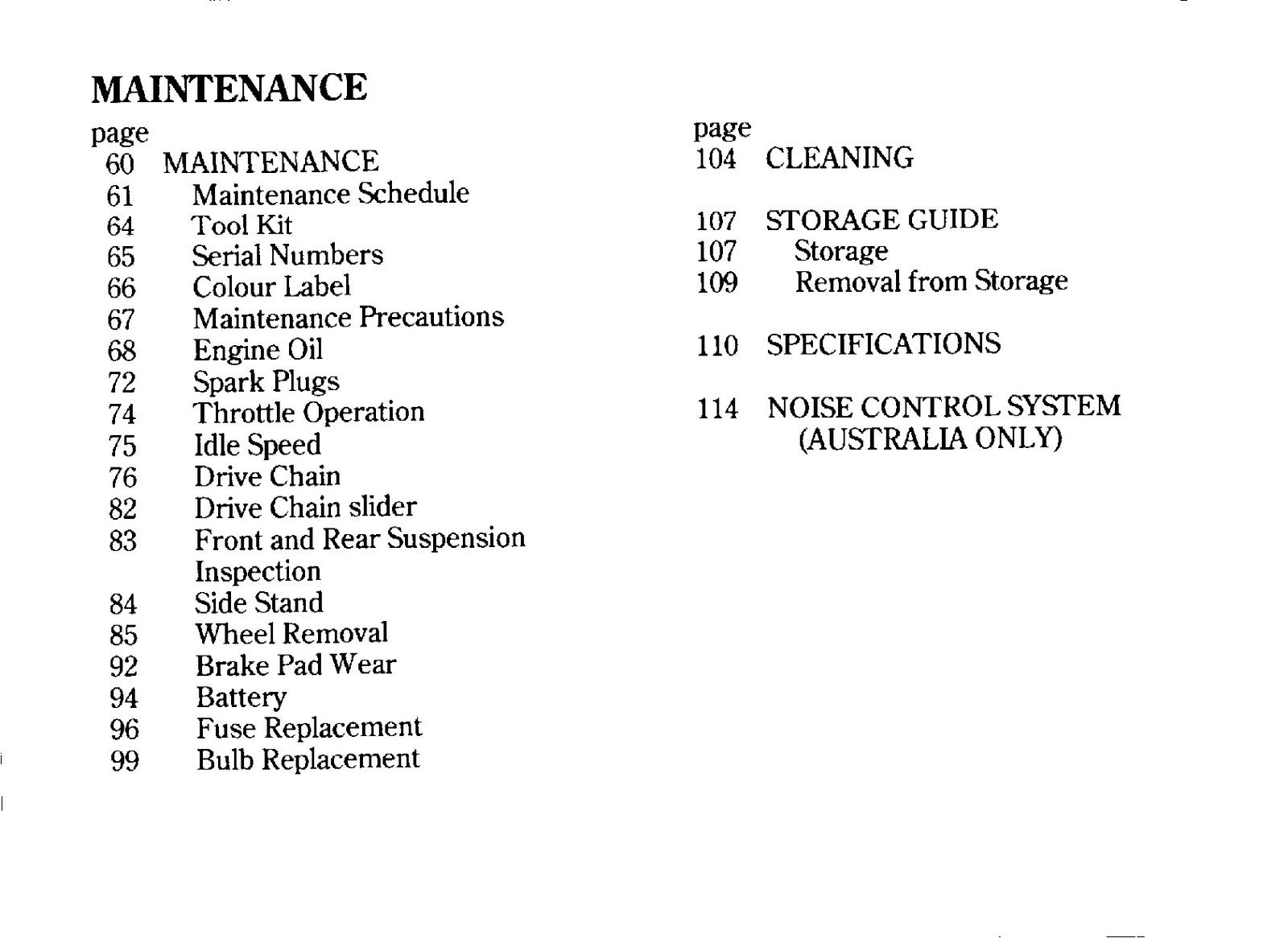 HONDA CBR900RR Fire Blade Owners Manual 1994 - BOUND - COVERS - XL FOLDOUT PAGES