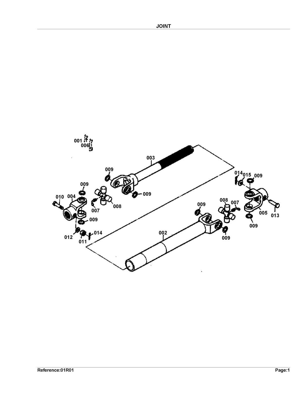 KUBOTA RCB60-1 Parts Manual - STEEL WIRE BOUND - PROTECTIVE COVERS