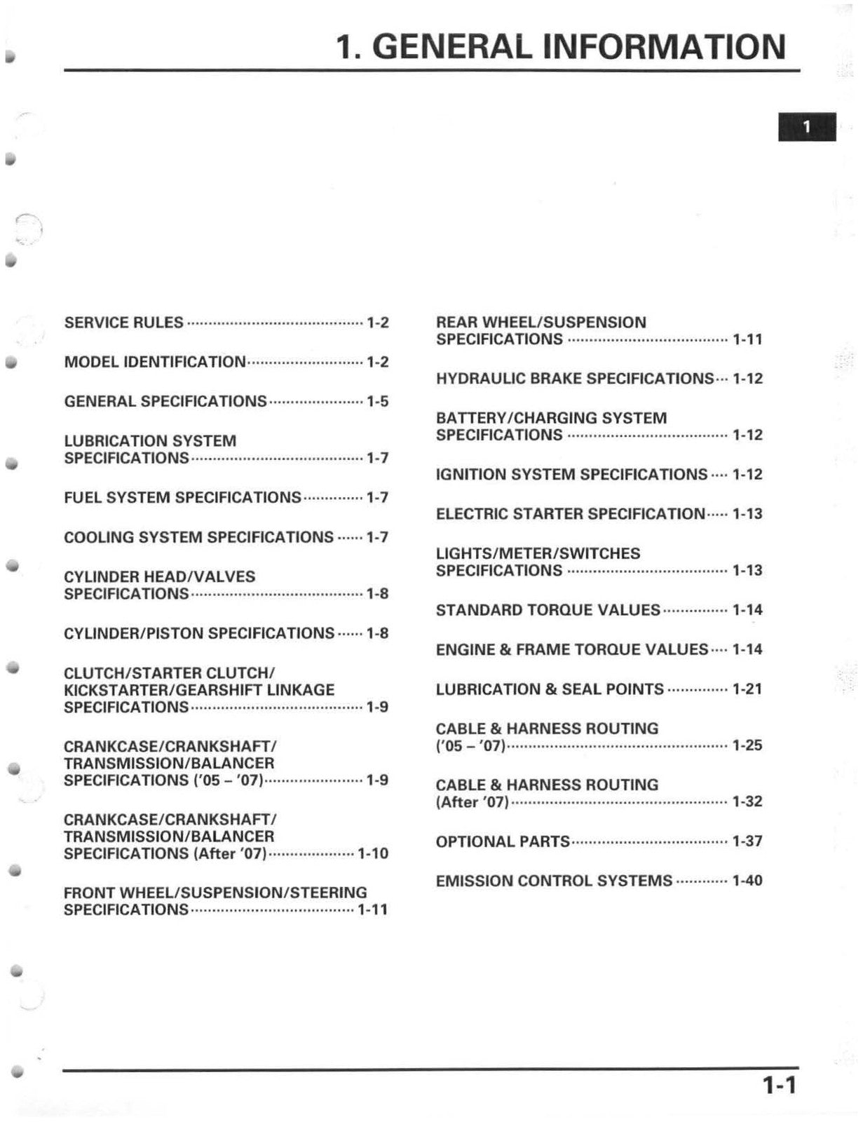 HONDA CRF450X Motorcycle Service Manual 2005-2012 - WIRE BOUND - TOUGH COVERS