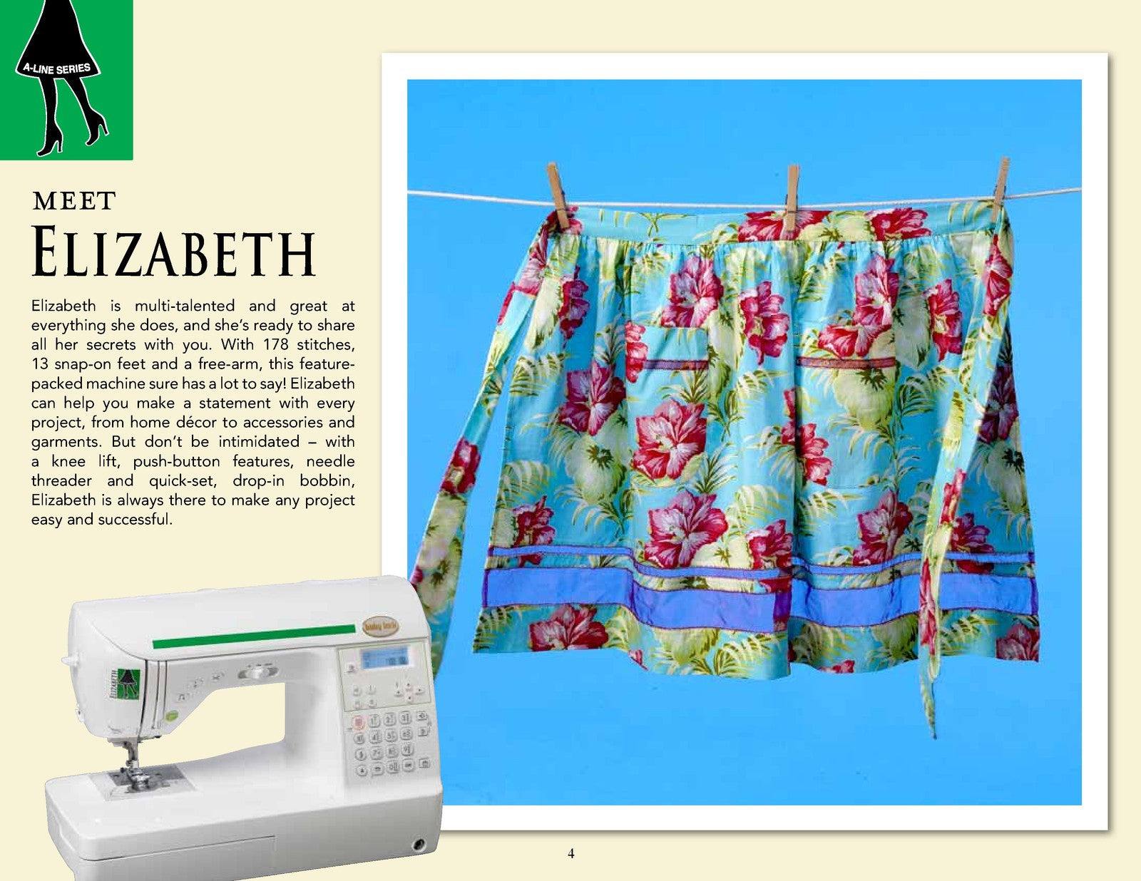 BABY LOCK Sofia 2 A-Line Series Sewing And Embroidery Machine Manual - BOUND