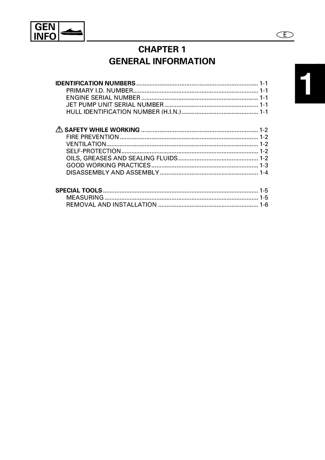 YAMAHA WaveRunner XL800 Service Manual - BOUND - COVERS - XL FOLDOUT PAGES