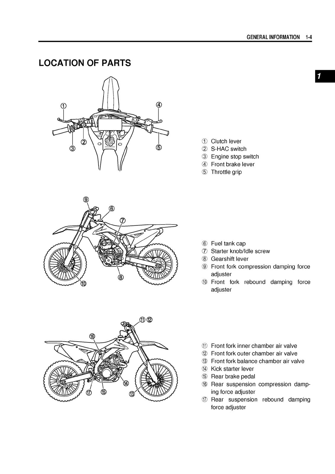 SUZUKI RM-Z450 Motorcycle Service Manual 2017 - STEEL WIRE BOUND - TOUGH COVERS