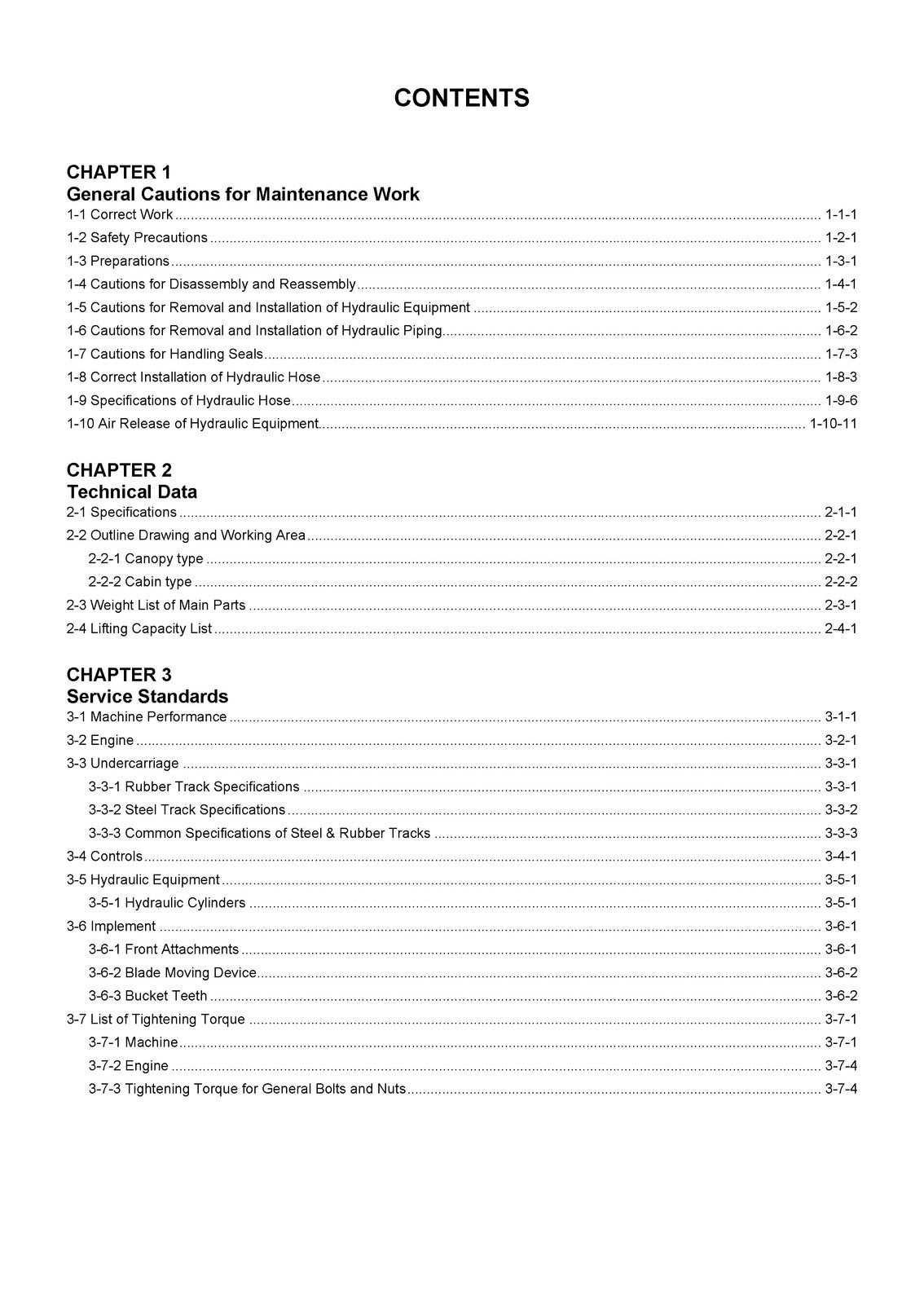 YANMAR ViO45-5 ViO45-5B ViO55-5 ViO55-5B Service Manual, BOUND, COVERS, FOLDOUTS