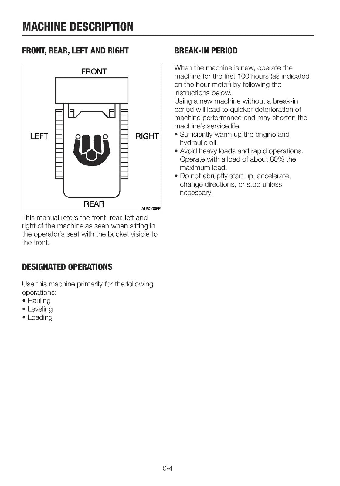 TAKEUCHI TL10V2 TL12V2 TL12R2 TRACK LOADER OPERATOR MANUAL - WIRE BOUND - COVERS