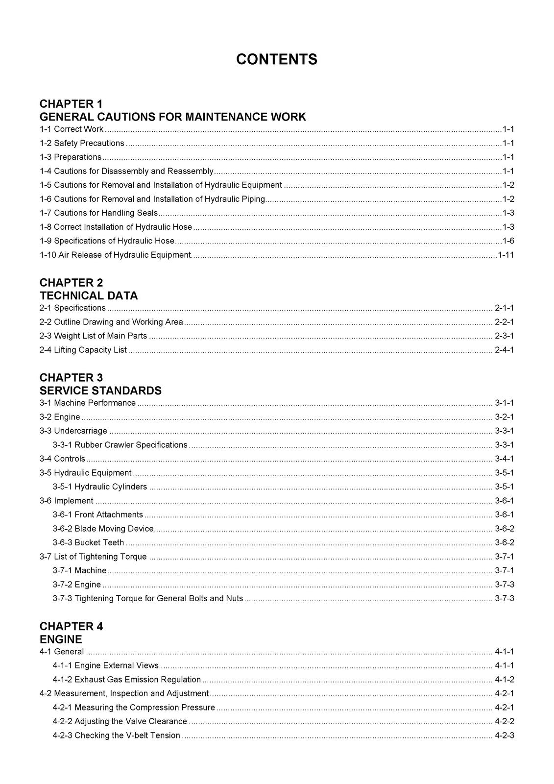 YANMAR SV15 SV17EX Excavator Service Manual - BOUND - COVERS - XL FOLDOUTS