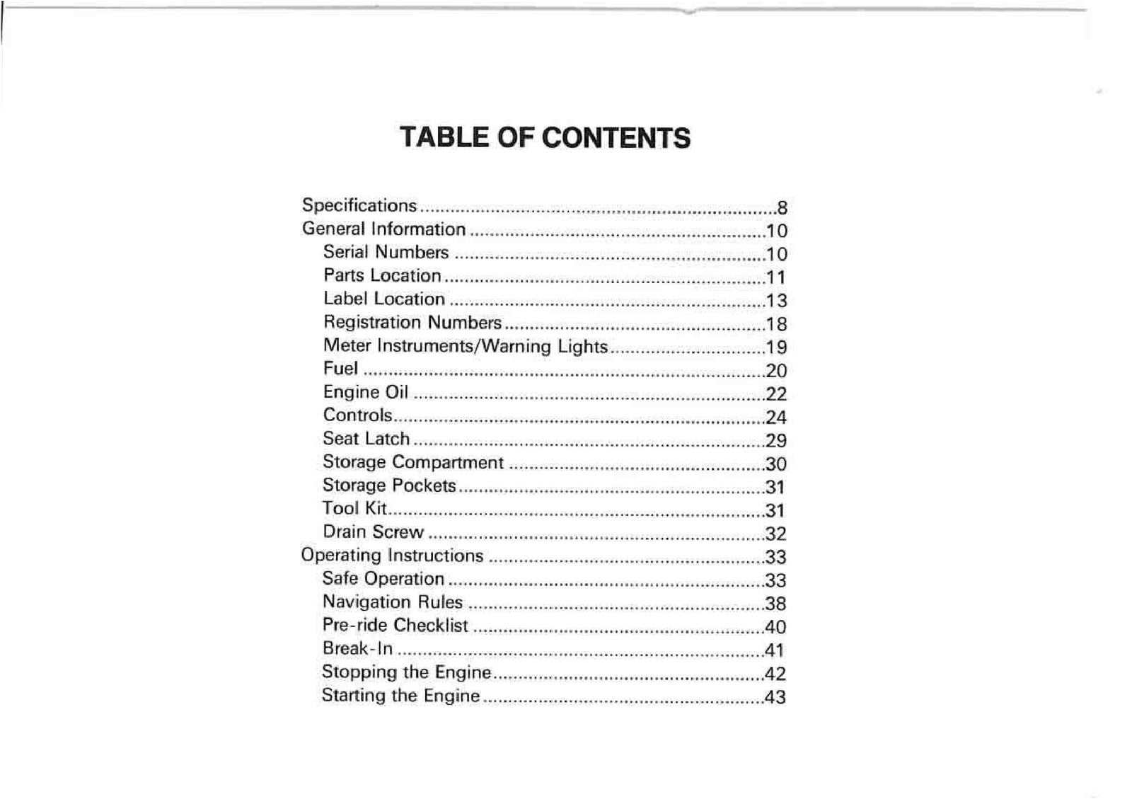 KAWASAKI Jet Ski 750 ZXi Owners Manual 2 - STEEL WIRE BOUND - TOUGH COVERS