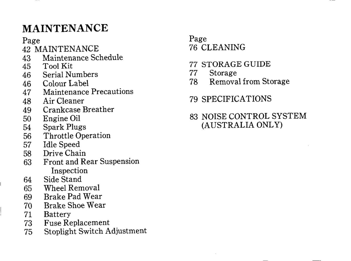HONDA VT600C Owners Manual 1992 - STEEL WIRE BOUND - PROTECTIVE COVERS