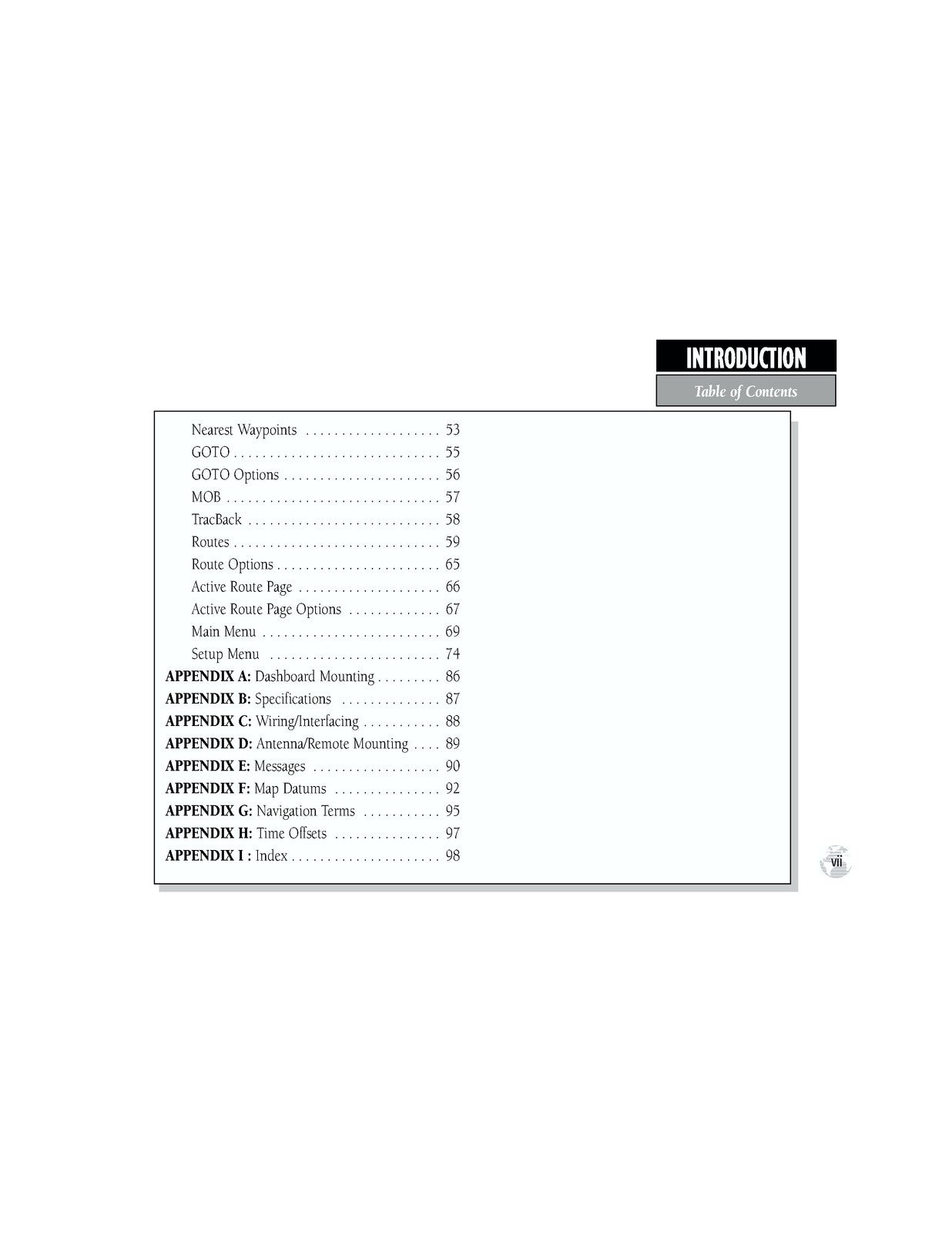 GARMIN GPS III Owners Manual And Reference 2001 - WIRE BOUND - TOUGH COVERS