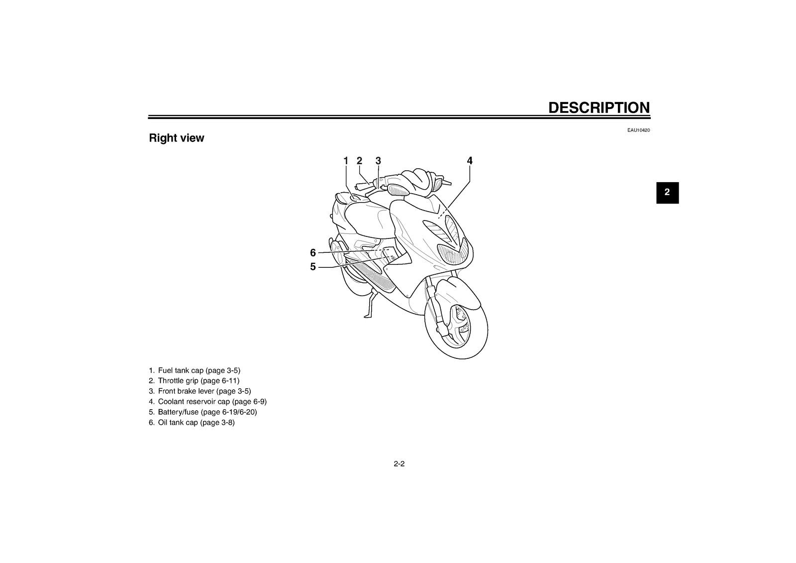 YAMAHA YQ50 YQ50L Owners Manual 2009 - STEEL WIRE BOUND - PROTECTIVE COVERS