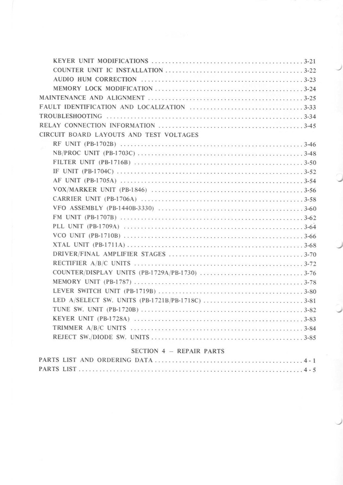 YAESU FT-901 Transceiver Maintenance Service Manual - WIRE BOUND - TOUGH COVERS