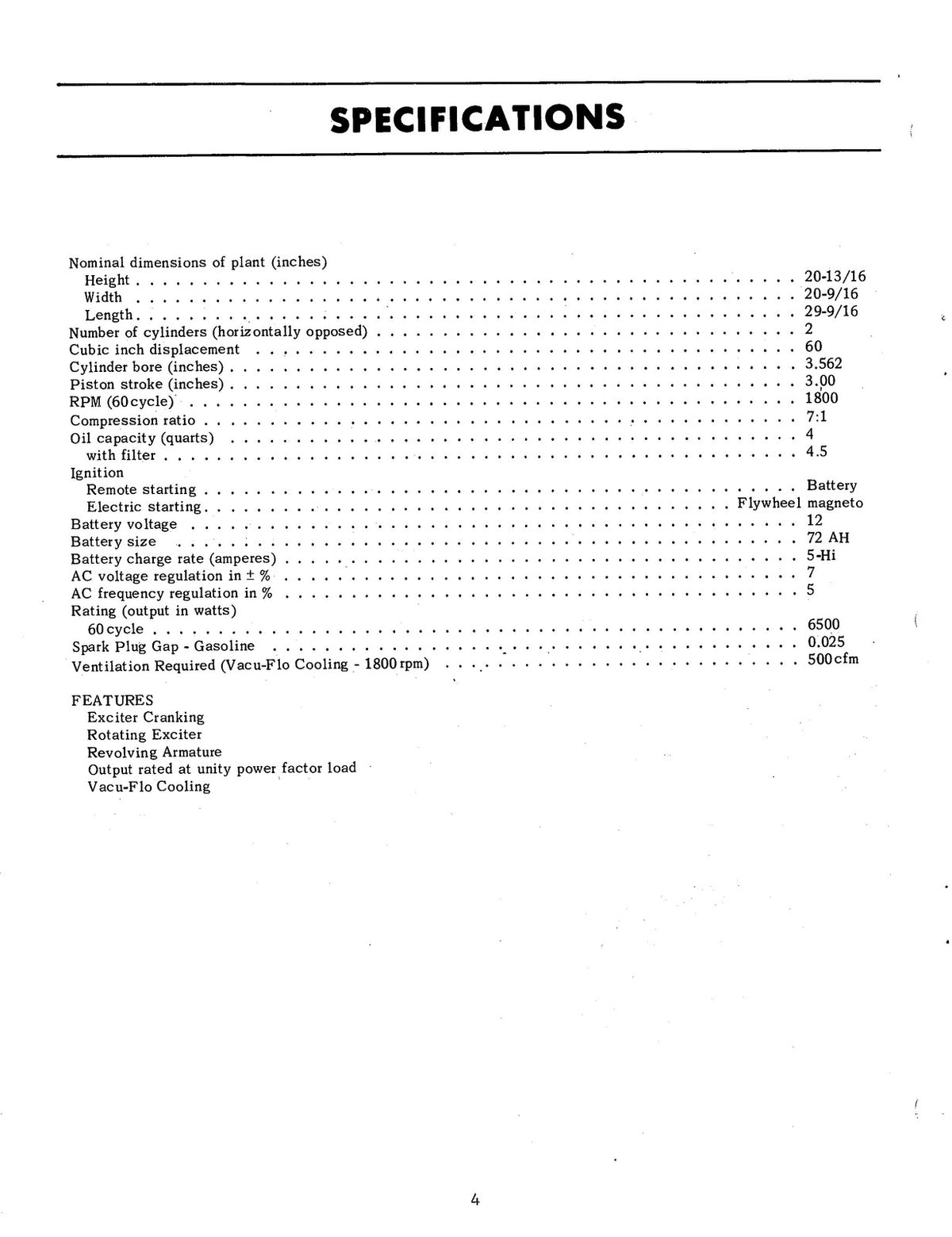 ONAN NH Series RV Generator Operators And Parts Manual - WIRE BOUND - COVERS