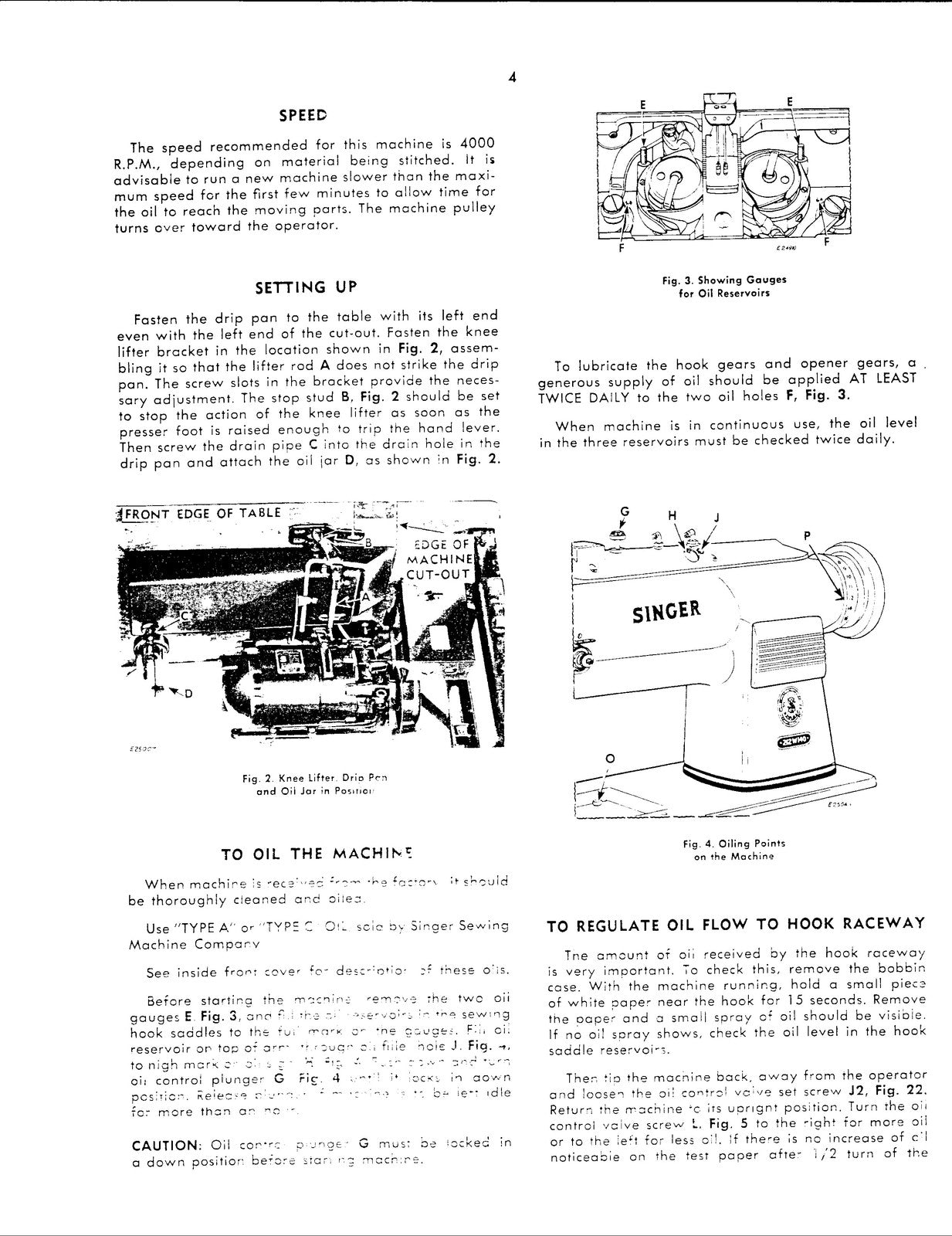 SINGER 212W140 Sewing Machine Service And Parts Manual 1955 - WIRE BOUND