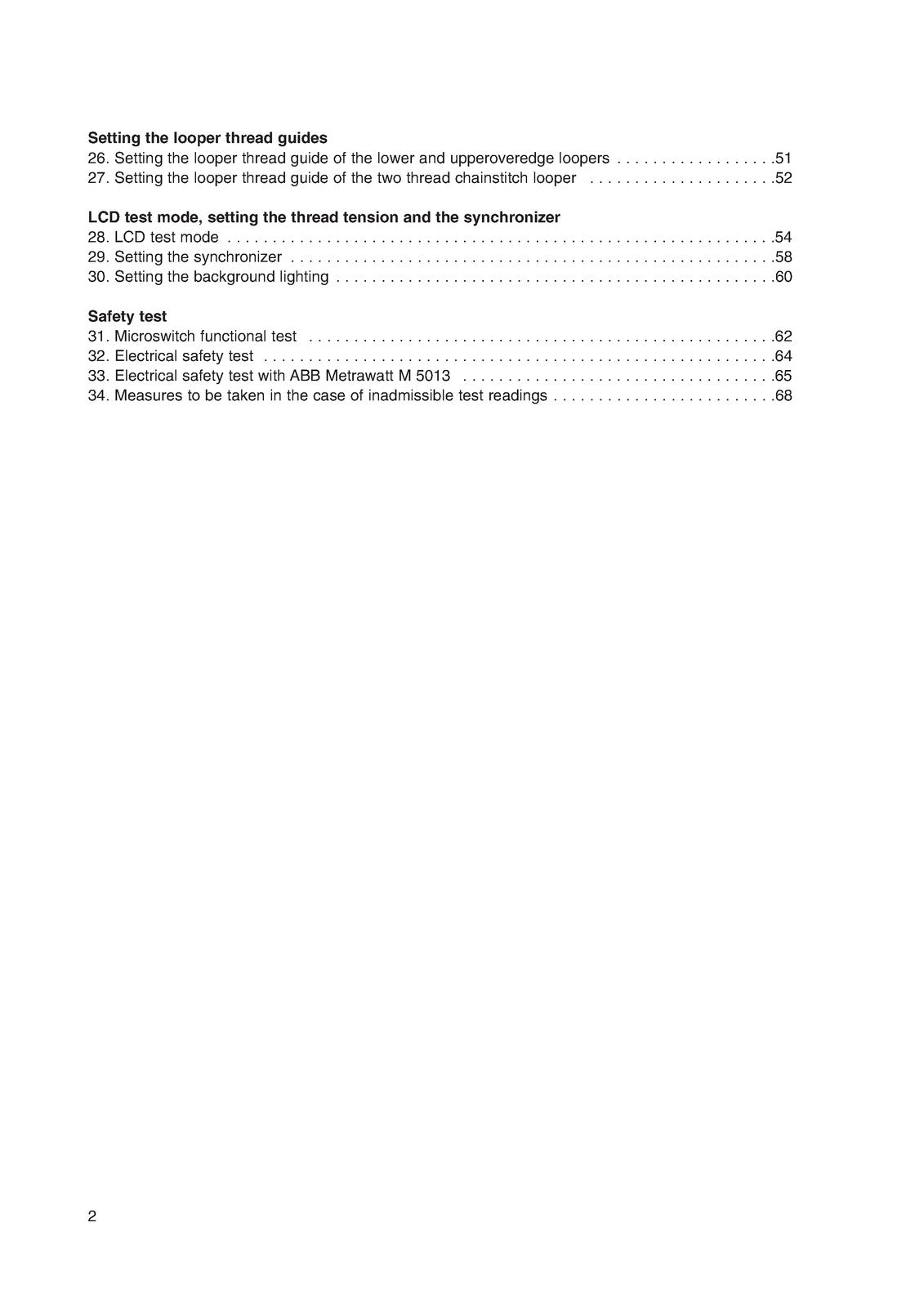 PFAFF Coverlock 4872 Service Manual 1999 - STEEL WIRE BOUND - PROTECTIVE COVERS