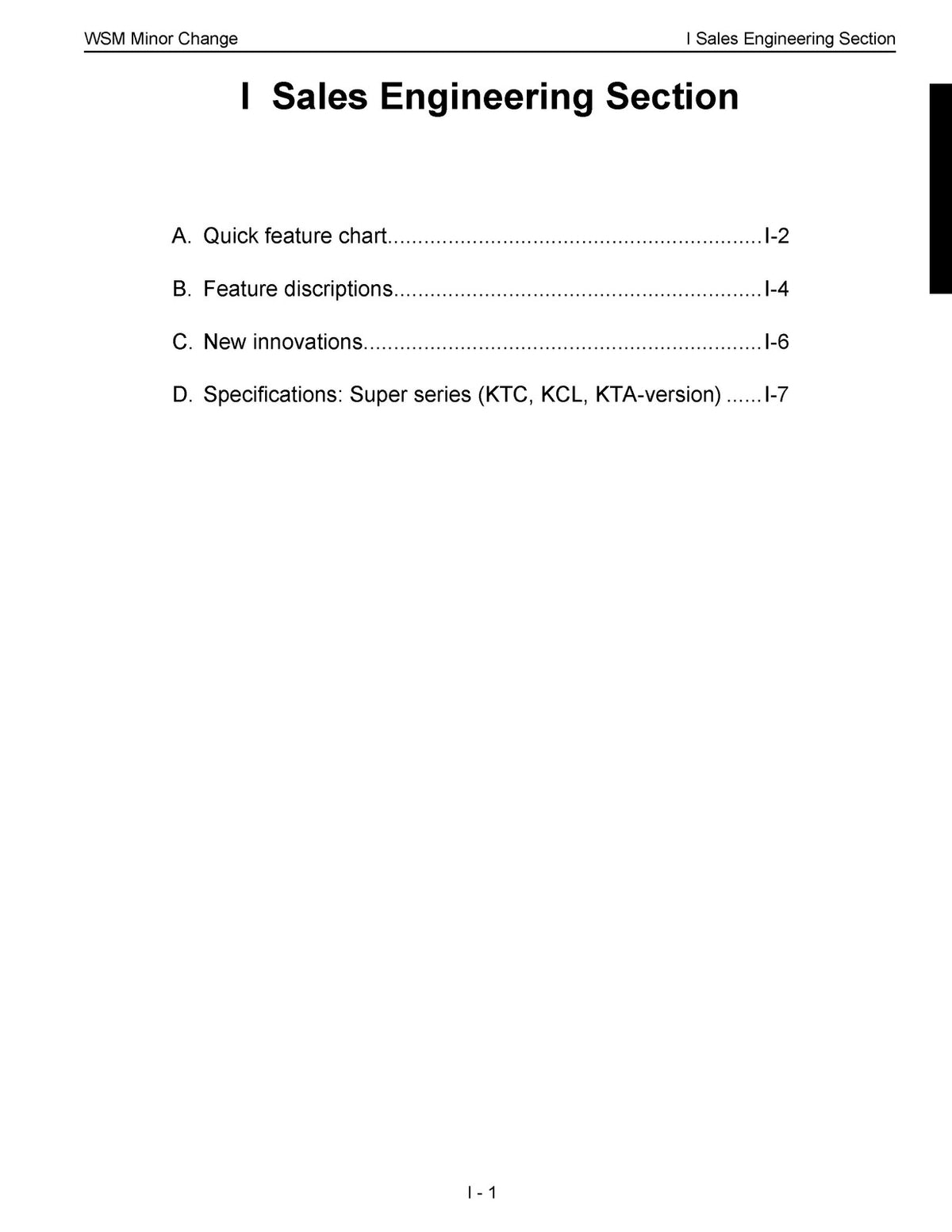 KUBOTA Change Chapter KX91-3 KX101-3 KX121-3 KX161-3 U35-3 U45-3 Service Manual