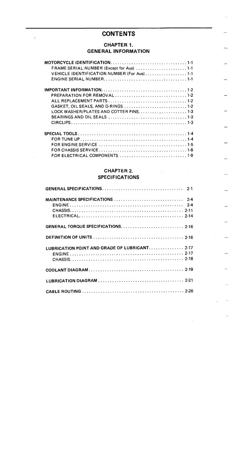 YAMAHA FZR1000 Motorcycle Service Manual 1989 - BOUND - COVERS - XL FOLDOUTS