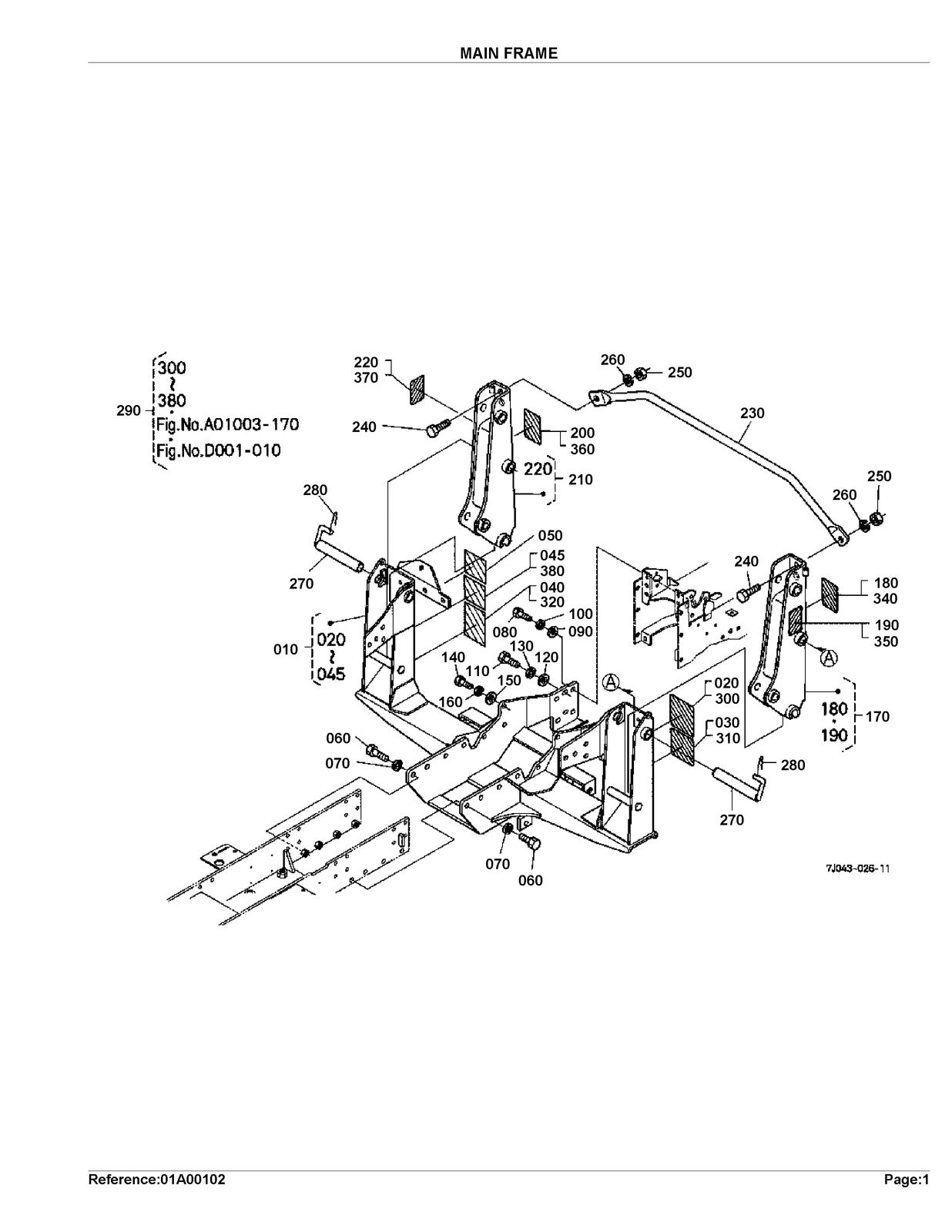 KUBOTA LA402 Loader Illustrated Parts List Manual - WIRE BOUND - TOUGH COVERS