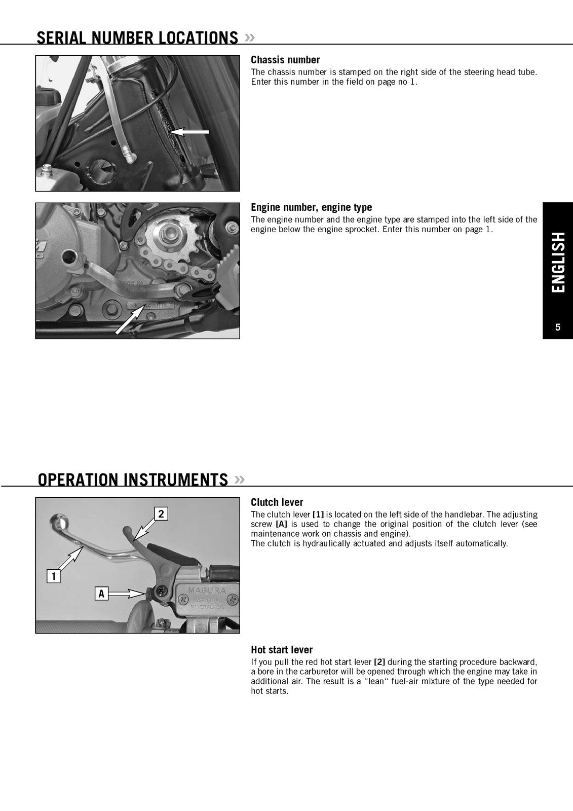 KTM 250 SX-F 450 SX-F Owners Manual 2007 - STEEL WIRE BOUND - PROTECTIVE COVERS