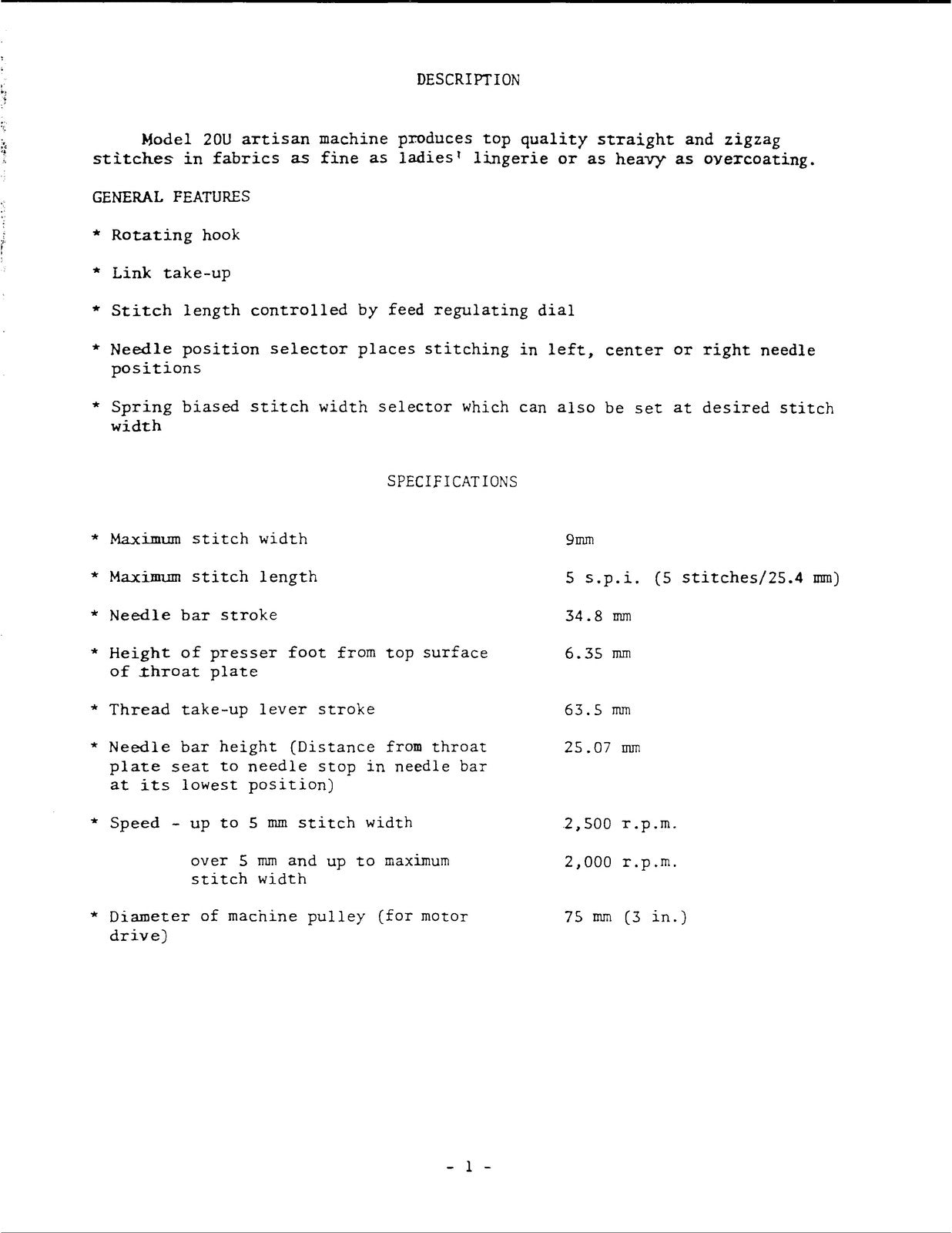 SINGER 20U31 20U33 20U35 Sewing Machine Service Manual - WIRE BOUND - COVERS
