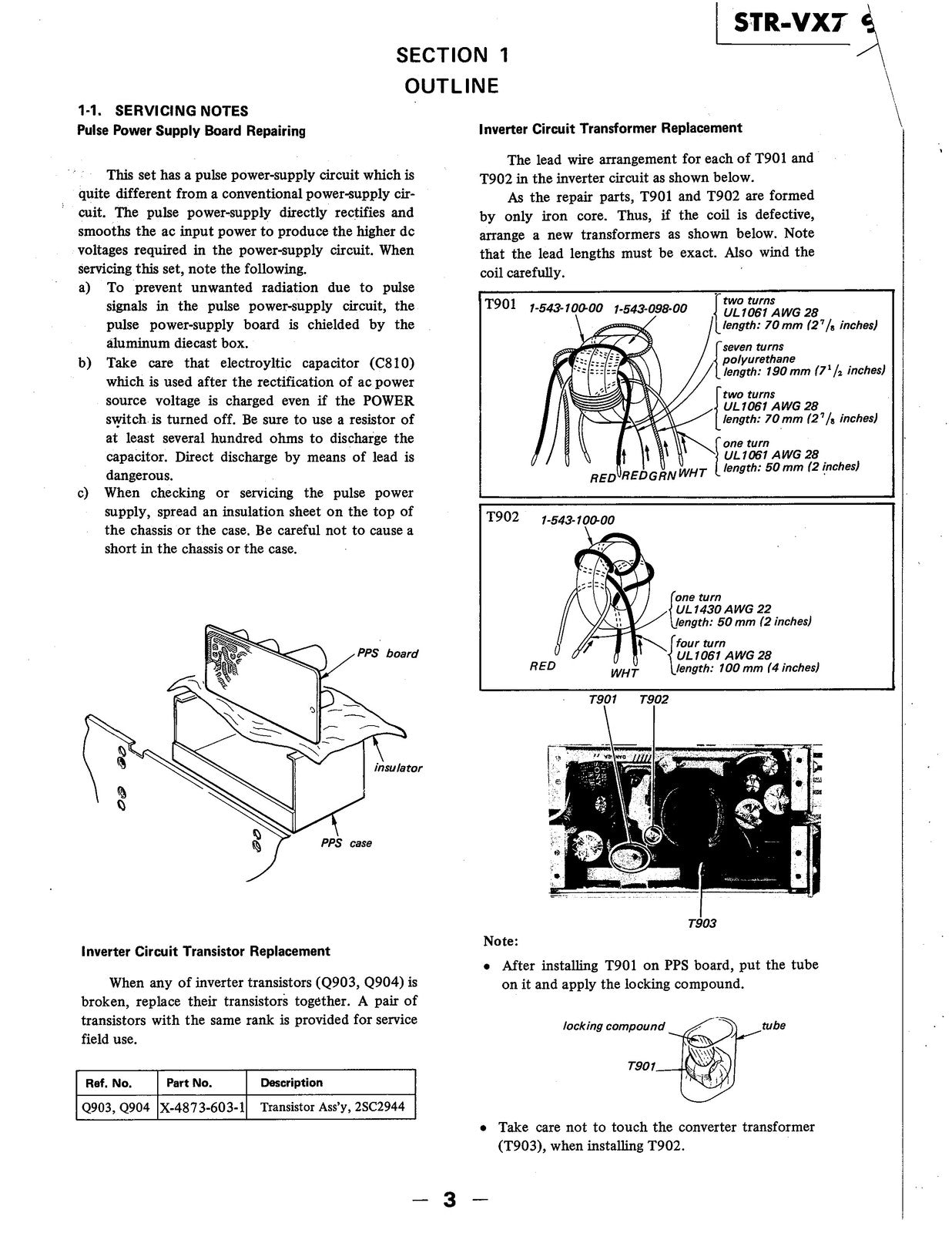 SONY STR-VX750 FM Stereo FM-AM Receiver Service Manual, BOUND, COVERS, FOLDOUTS