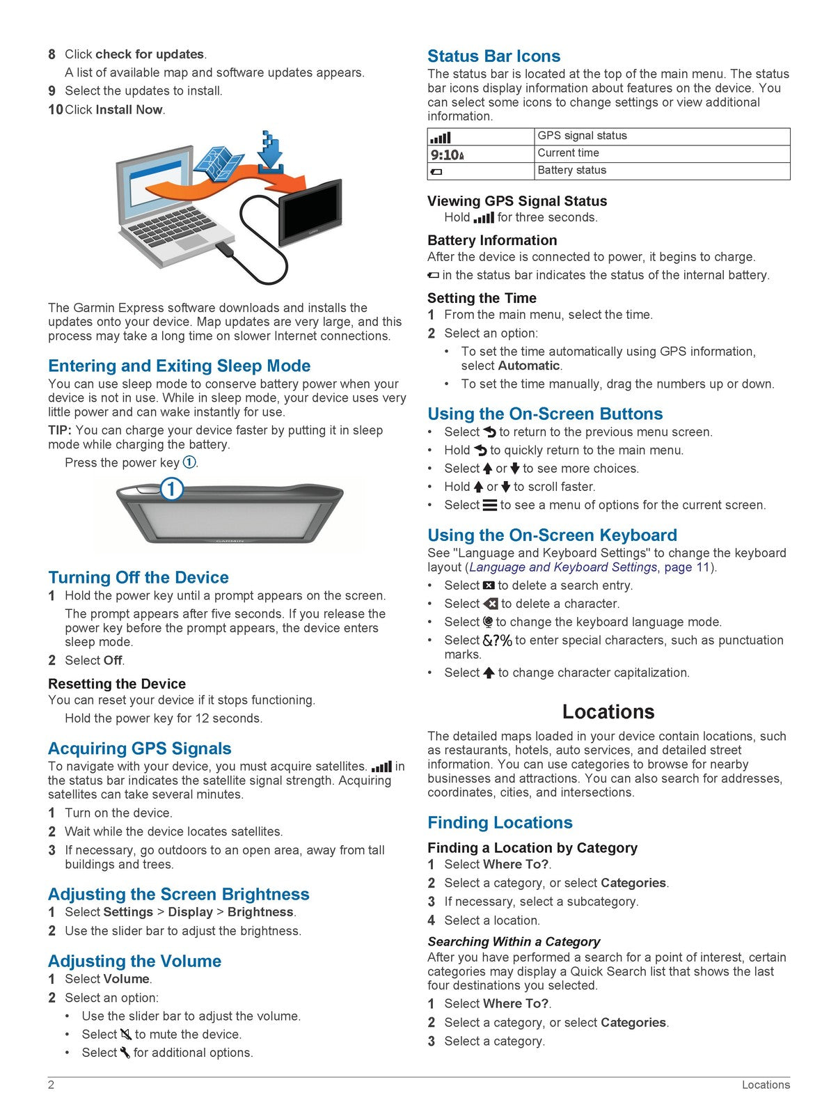 GARMIN Nuvi 57 58 67 68 Owners Manual - STEEL WIRE BOUND - PROTECTIVE COVERS