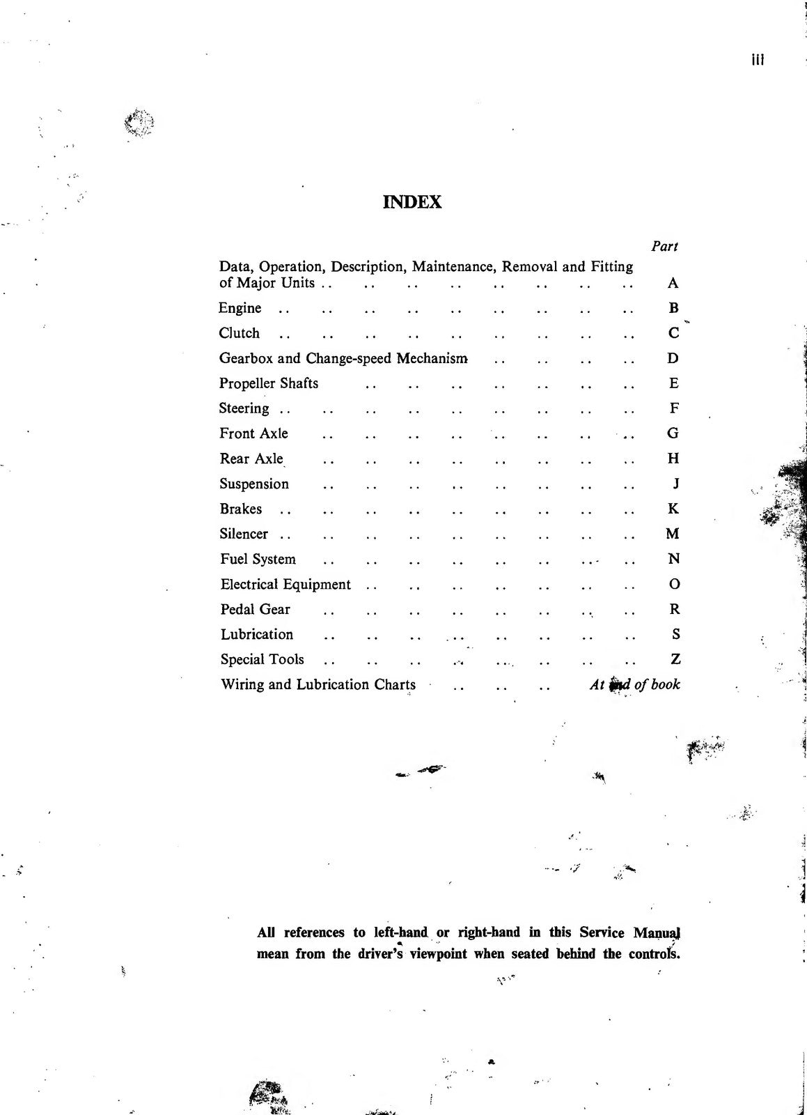 LEYLAND AEC Mercury Goods Chassis Service Manual - WIRE BOUND - TOUGH COVERS