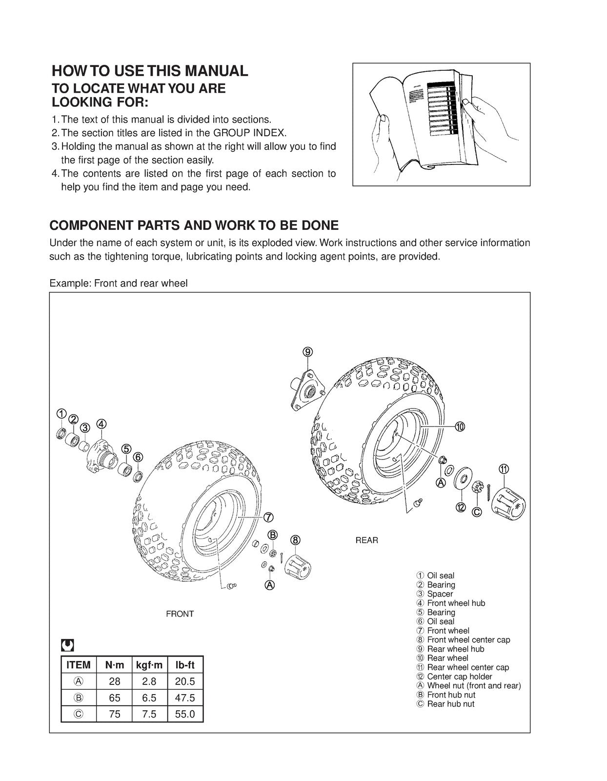 SUZUKI LT-A50 Service Manual 2 - STEEL WIRE BOUND - PROTECTIVE COVERS