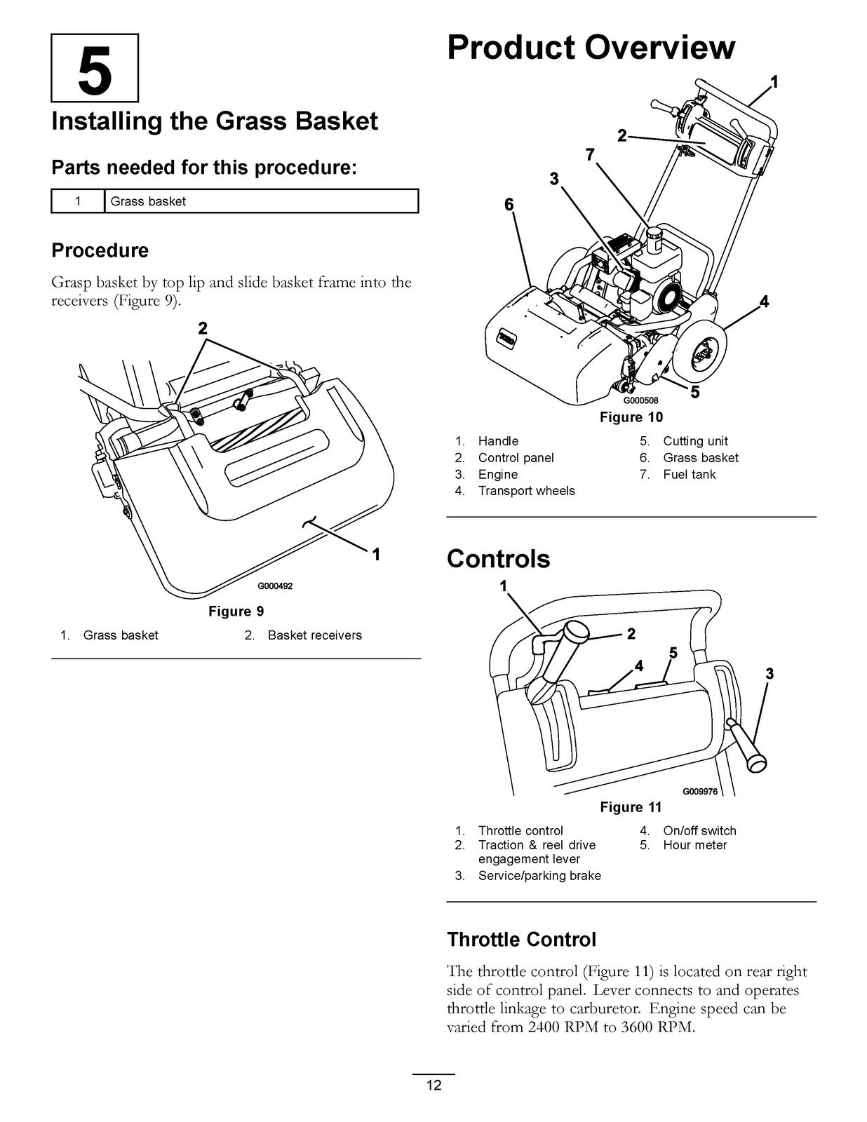 TORO Greensmaster Flex 21 04022 04202 04208 Operators Manual - WIRE BOUND