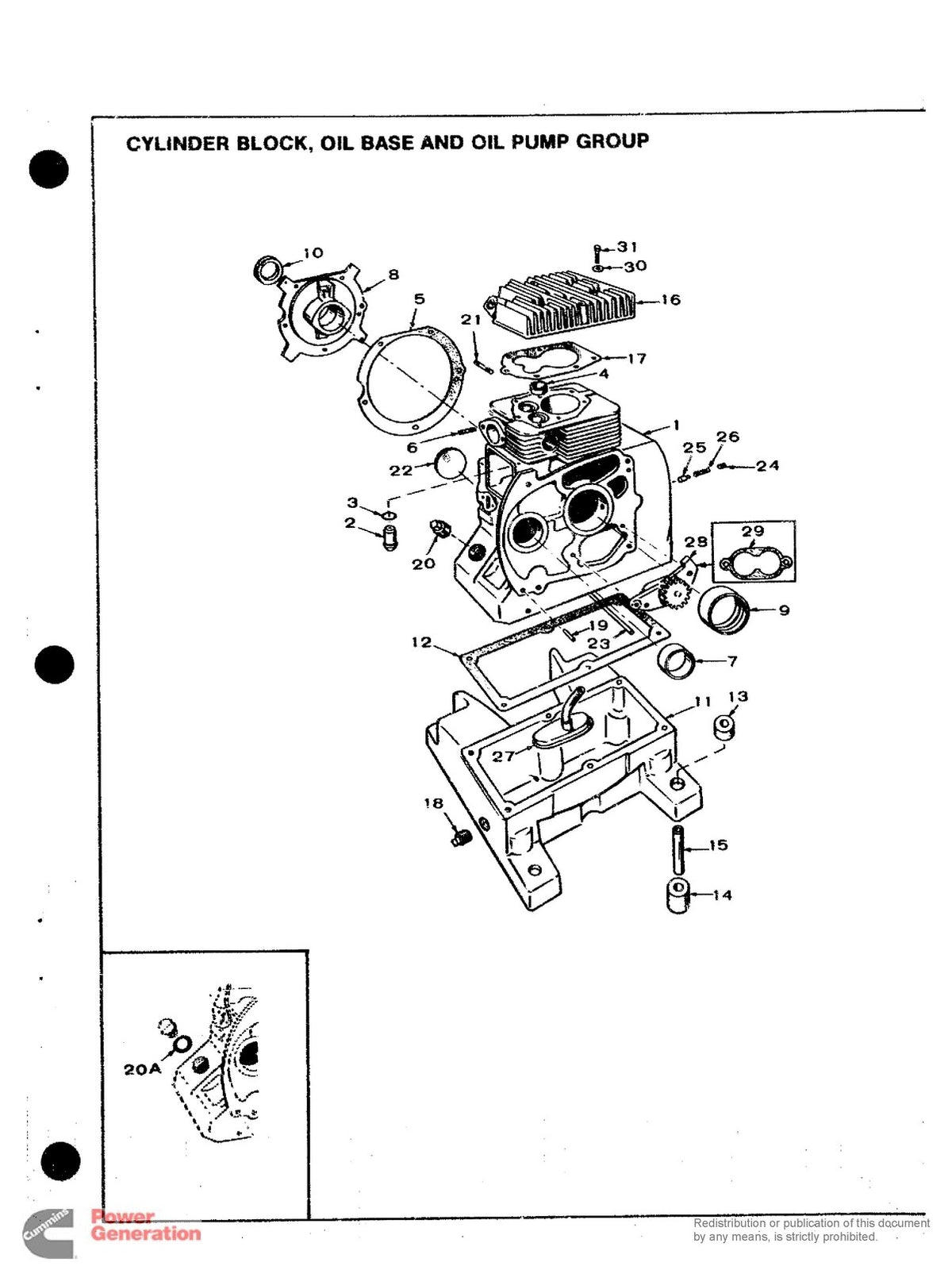 ONAN PortaStart AJ Spec H L Operators And Parts Manual - WIRE BOUND - COVERS