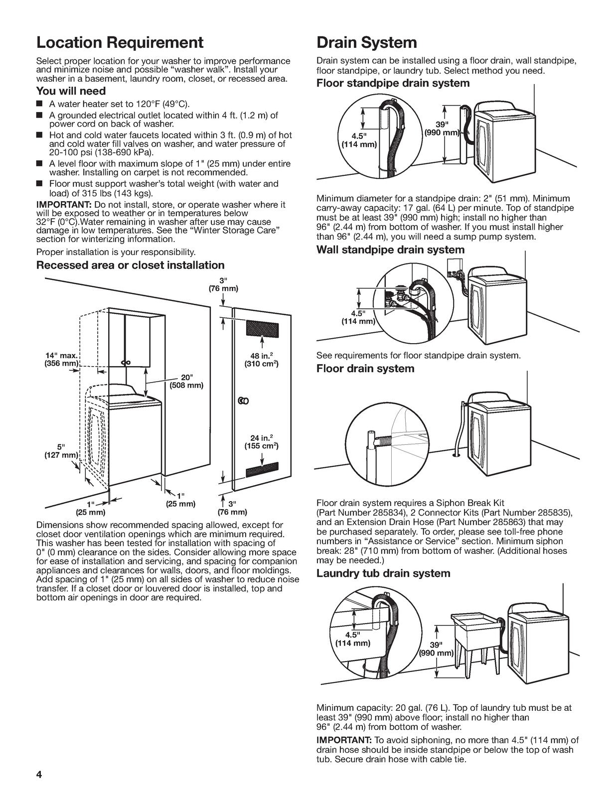 MAYTAG MTW7200RW MTW7200RW1 Washing Machine Owners Manual - WIRE BOUND - COVERS