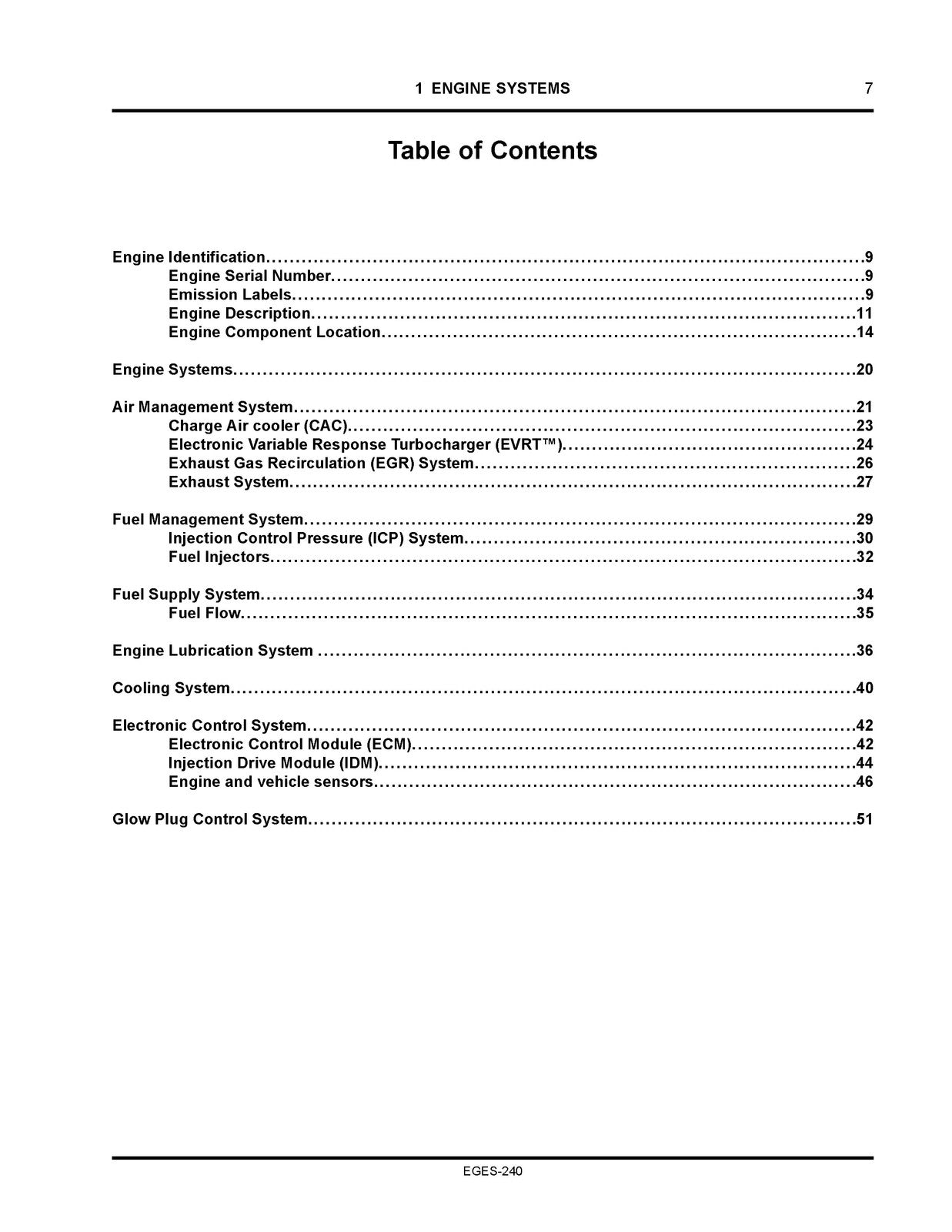 INTERNATIONAL VT 365 Diesel Engine Diagnostic Manual - WIRE BOUND - TOUGH COVERS