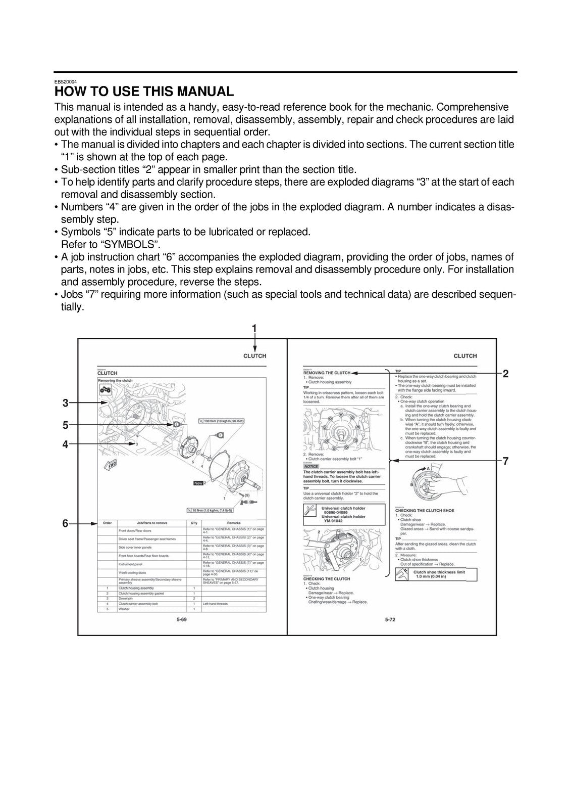 YAMAHA Wolverine X2 UTV Service Manual 2019 - BOUND - COVERS - XL FOLDOUT PAGES
