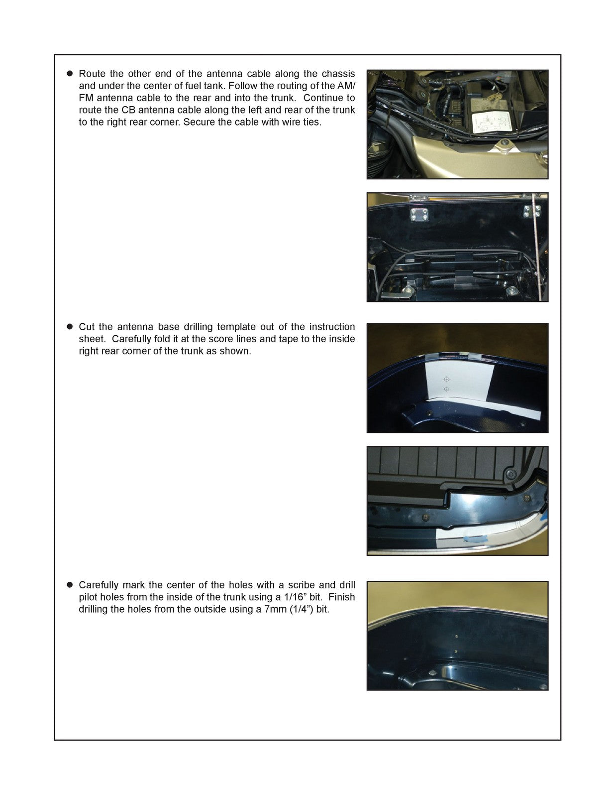 KAWASAKI Vulcan 1700 Voyager CB K10400-037 Installation Instructions Manual