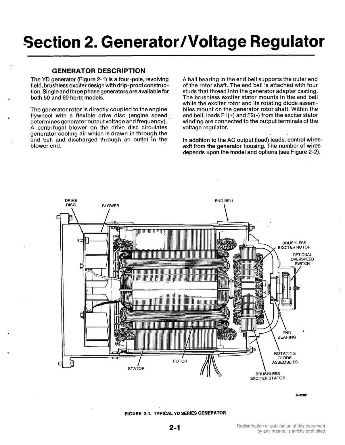 ONAN MDL3 MDL4 MDL6 Marine Genset Service Manual 1991 - WIRE BOUND - COVERS