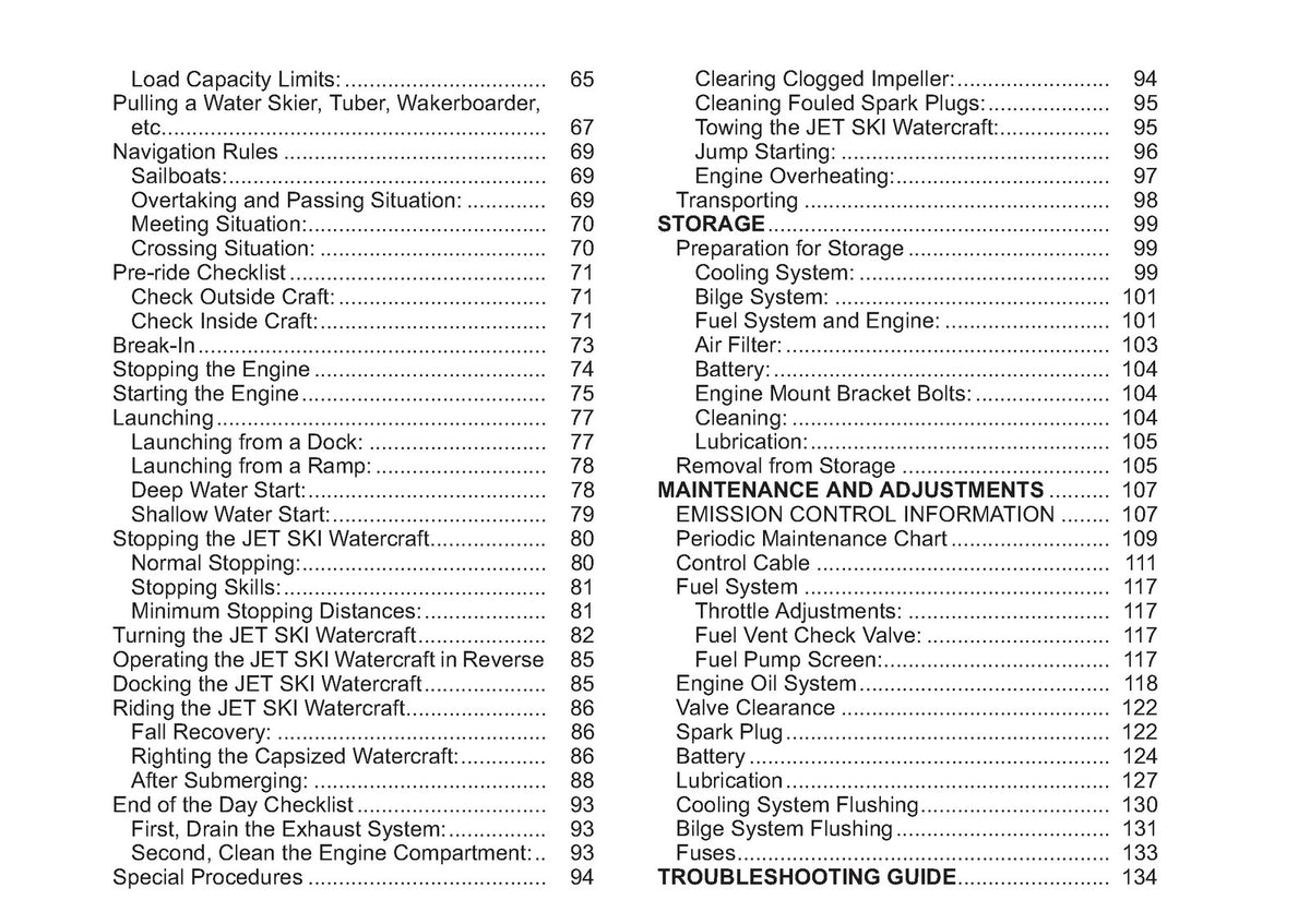 KAWASAKI JET SKI STX-15F Owners Manual 2009 - STEEL WIRE BOUND - TOUGH COVERS