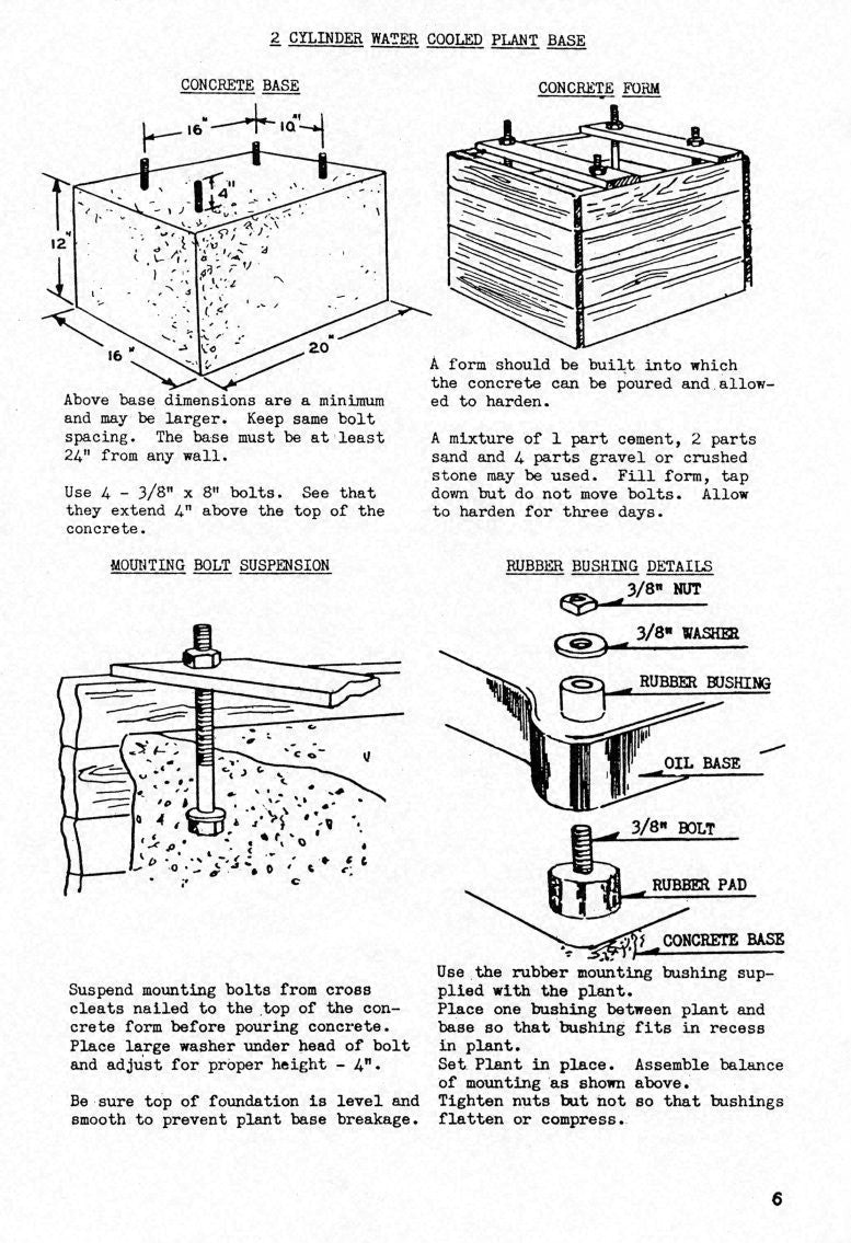 ONAN W3S 19 Generator Set Operators And Service Manual 1945 - WIRE BOUND