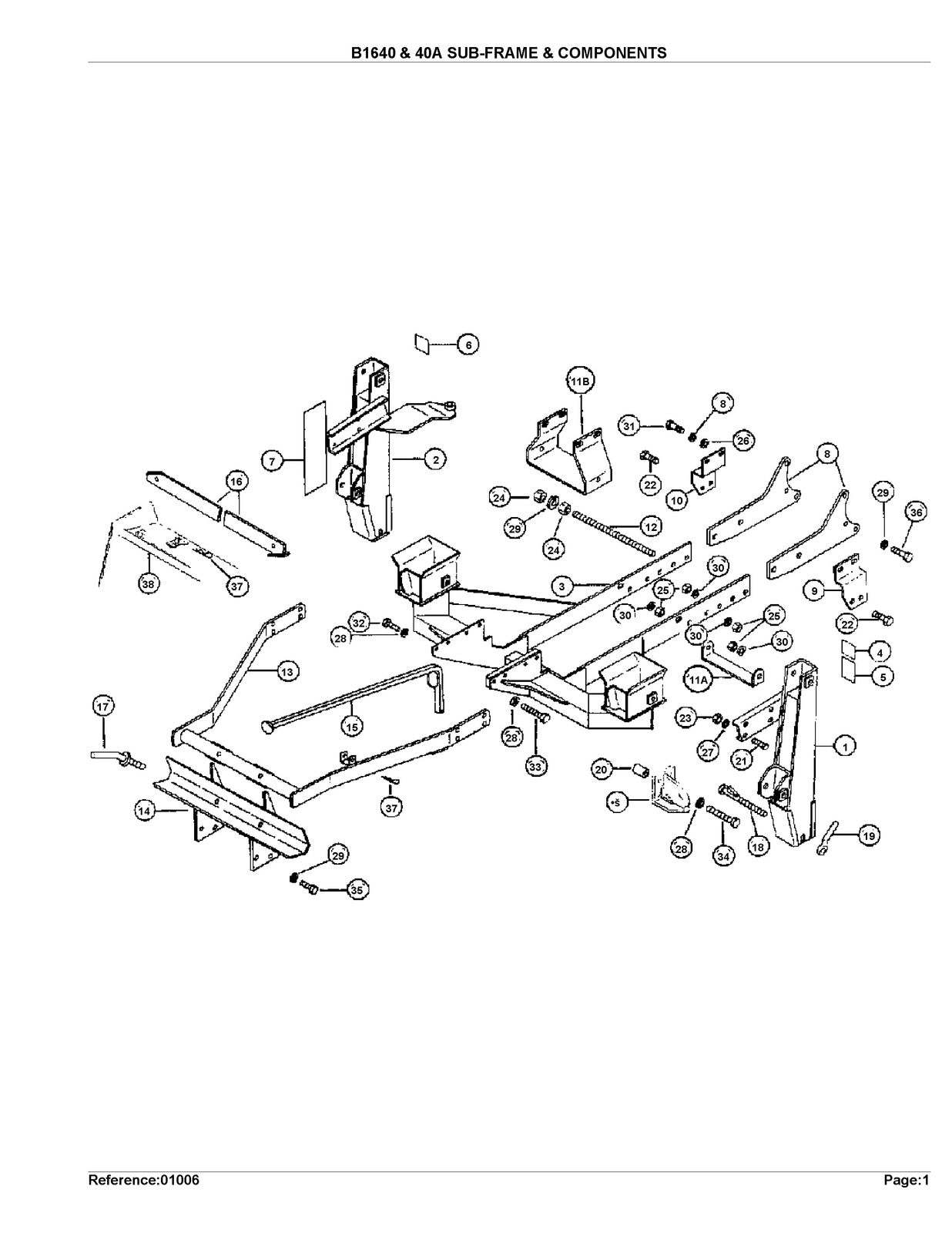 KUBOTA B1640A Loader Illustrated Parts List Manual - WIRE BOUND - TOUGH COVERS