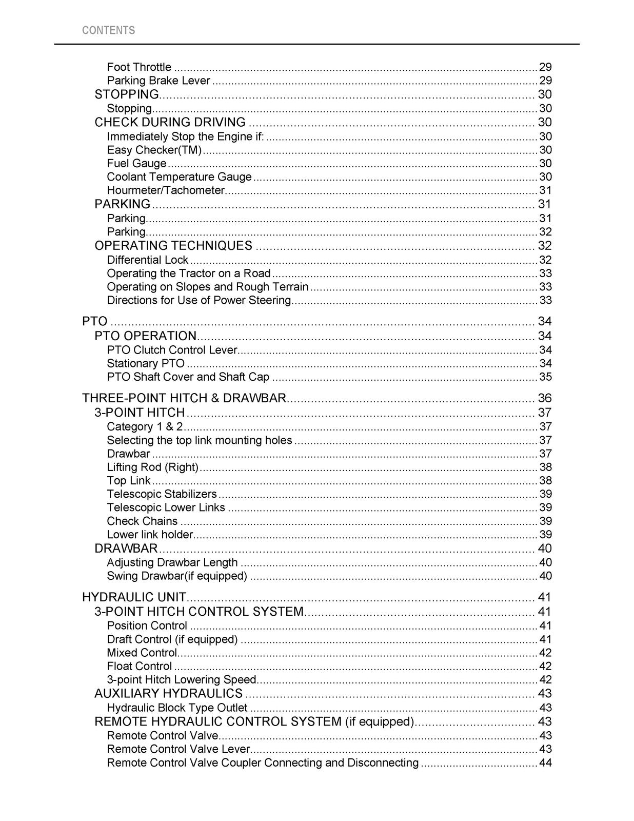 KUBOTA MX4700 MX5100 Tractor Operators Manual - STEEL WIRE BOUND - TOUGH COVERS