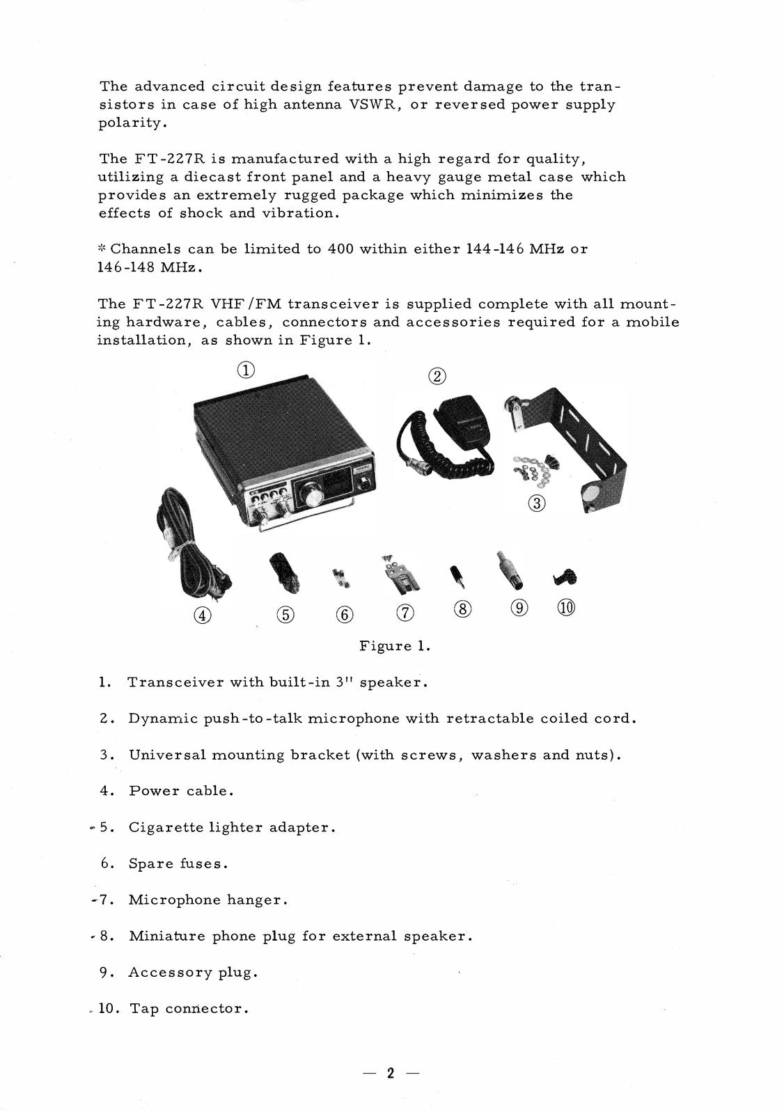 YAESU FT-227R Memorizer Instruction Manual - BOUND - COVERS - XL FOLDOUT PAGES