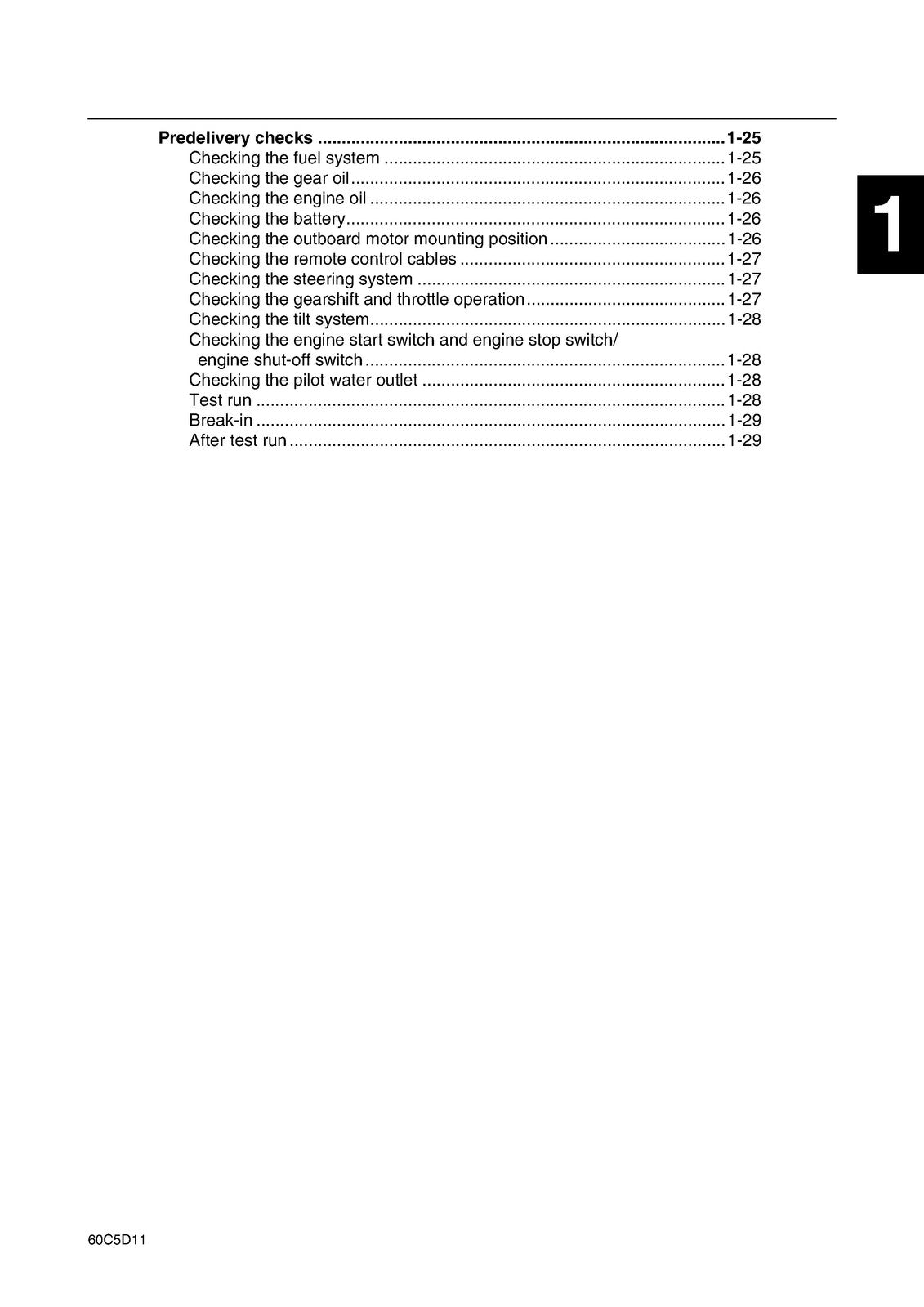 YAMAHA F100B F100C Service Manual English - BOUND - COVERS - XL FOLDOUT PAGES