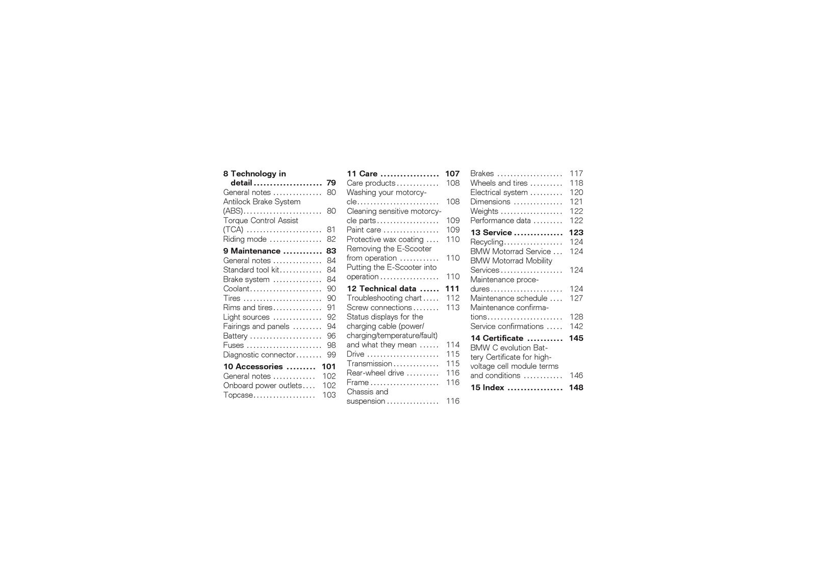 BMW C evolution Motorcycle Riders Manual 2018 - STEEL WIRE BOUND - TOUGH COVERS